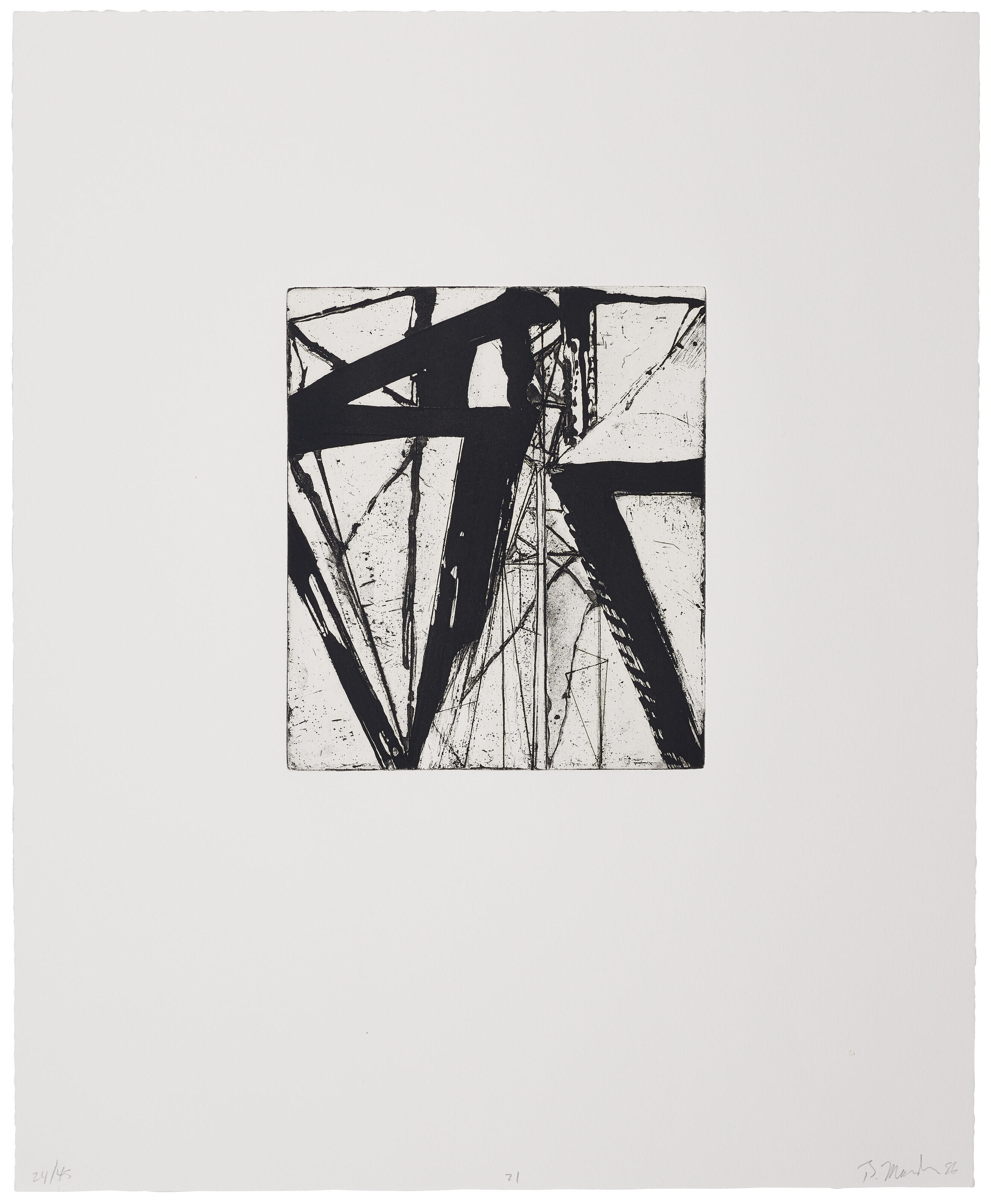 Brice Marden — Гравюры для Rexroth, изображение 23