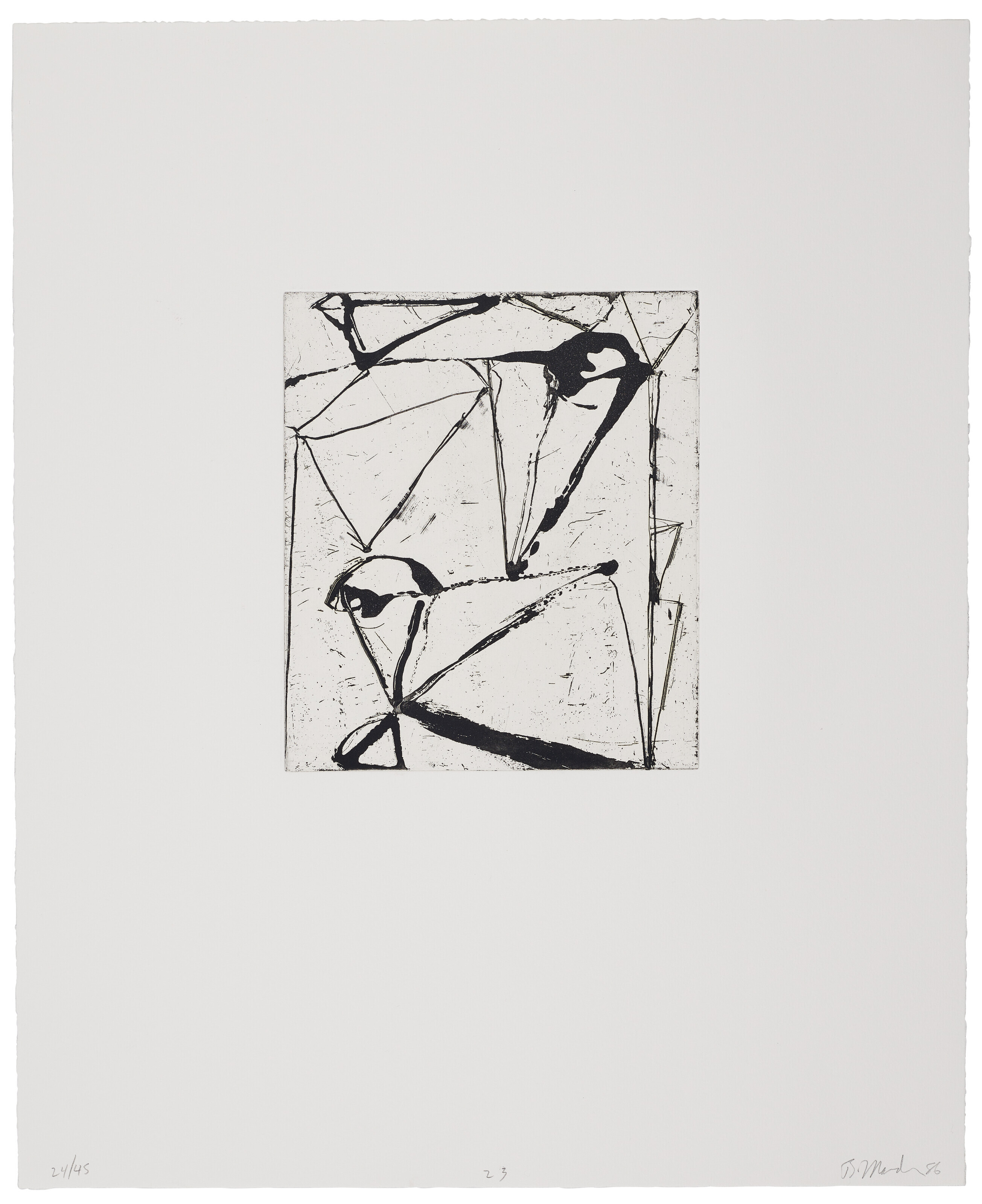 Brice Marden — Гравюры для Rexroth, изображение 25