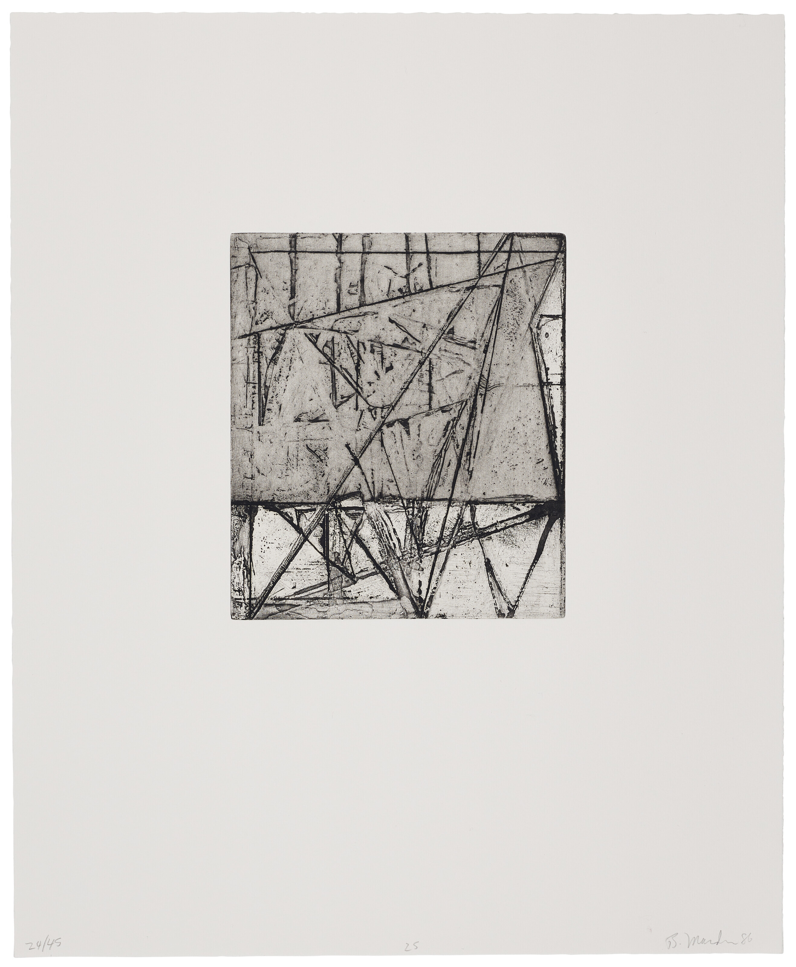 Brice Marden — Гравюры для Rexroth, изображение 27