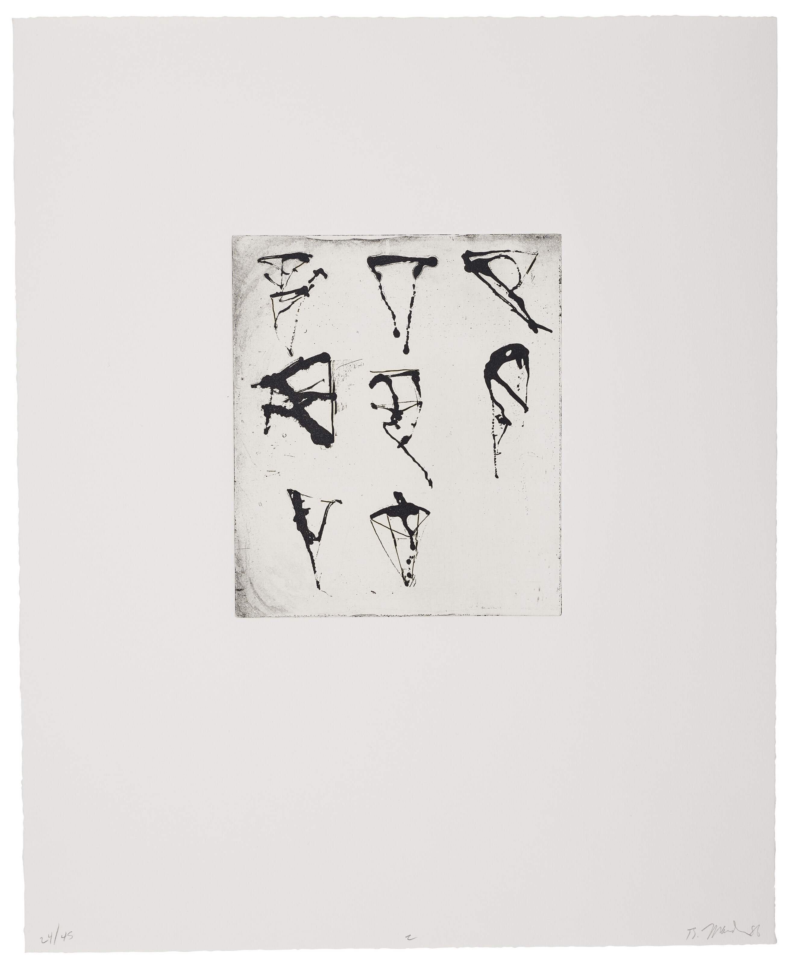 Brice Marden — Гравюры для Rexroth, изображение 4