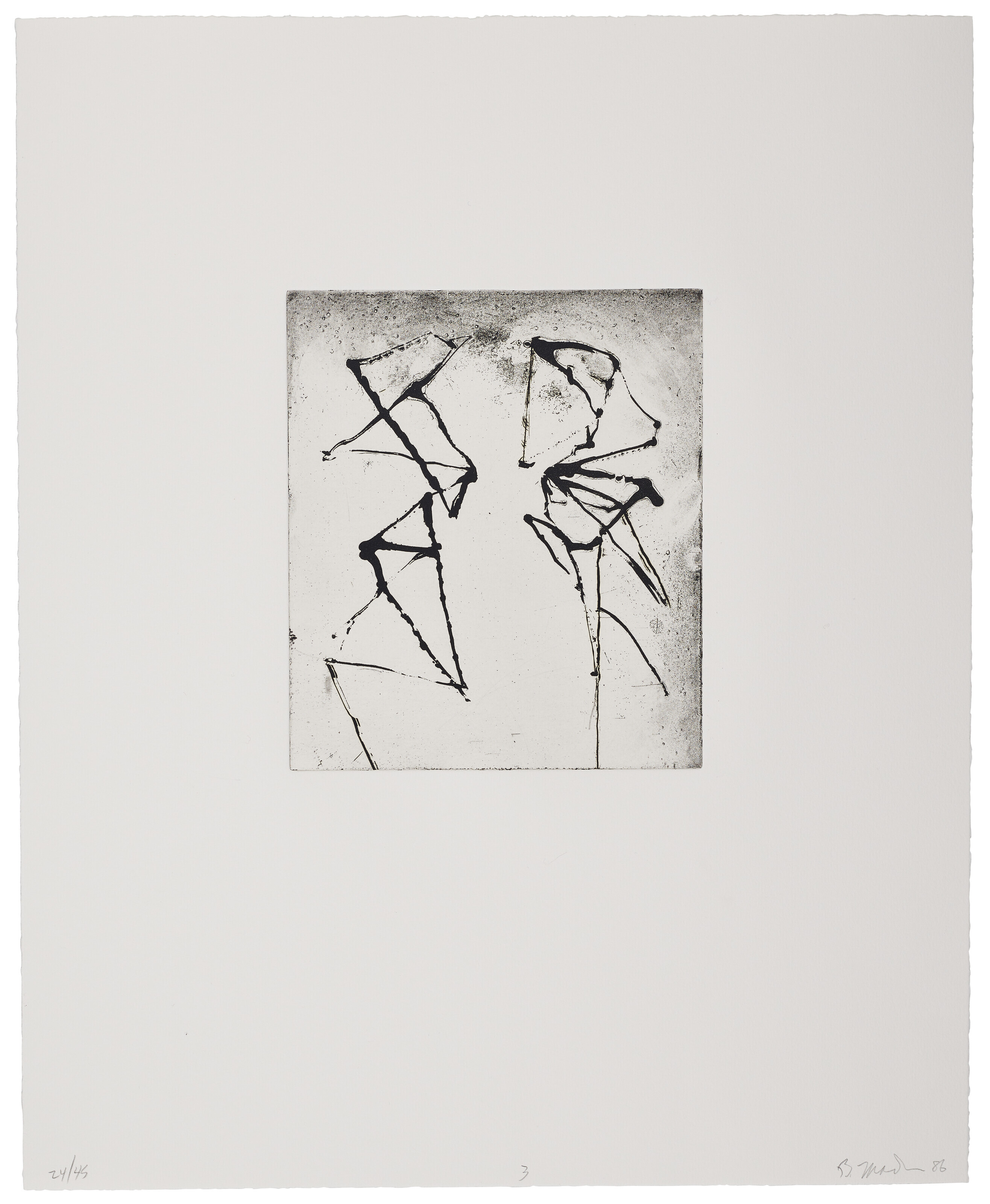 Brice Marden — Гравюры для Rexroth, изображение 5