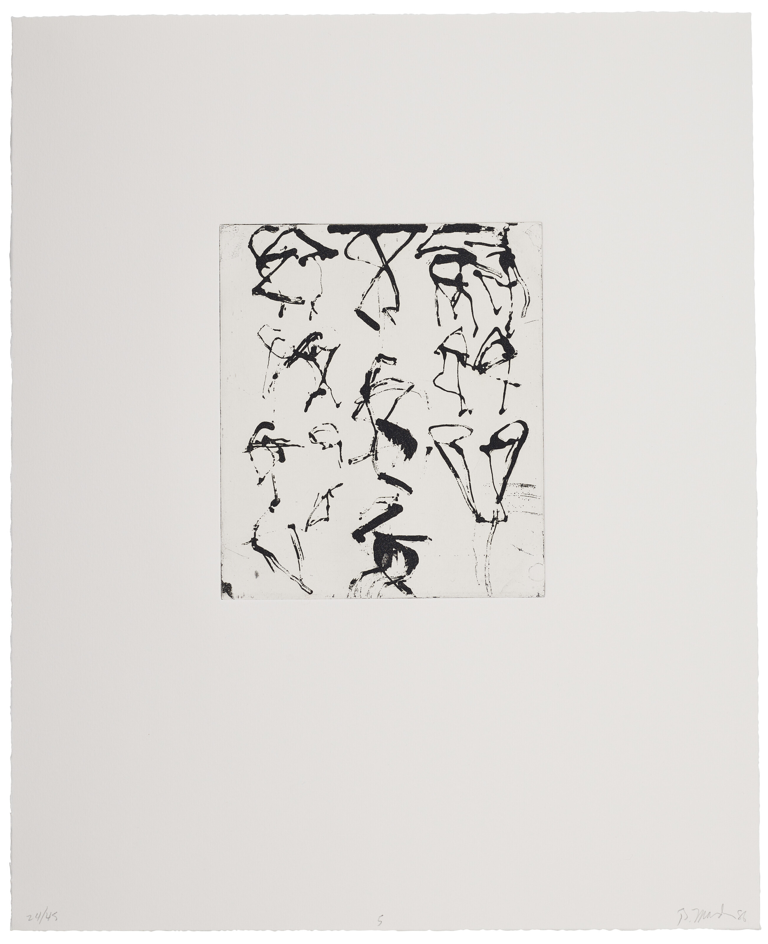 Brice Marden — Гравюры для Rexroth, изображение 7