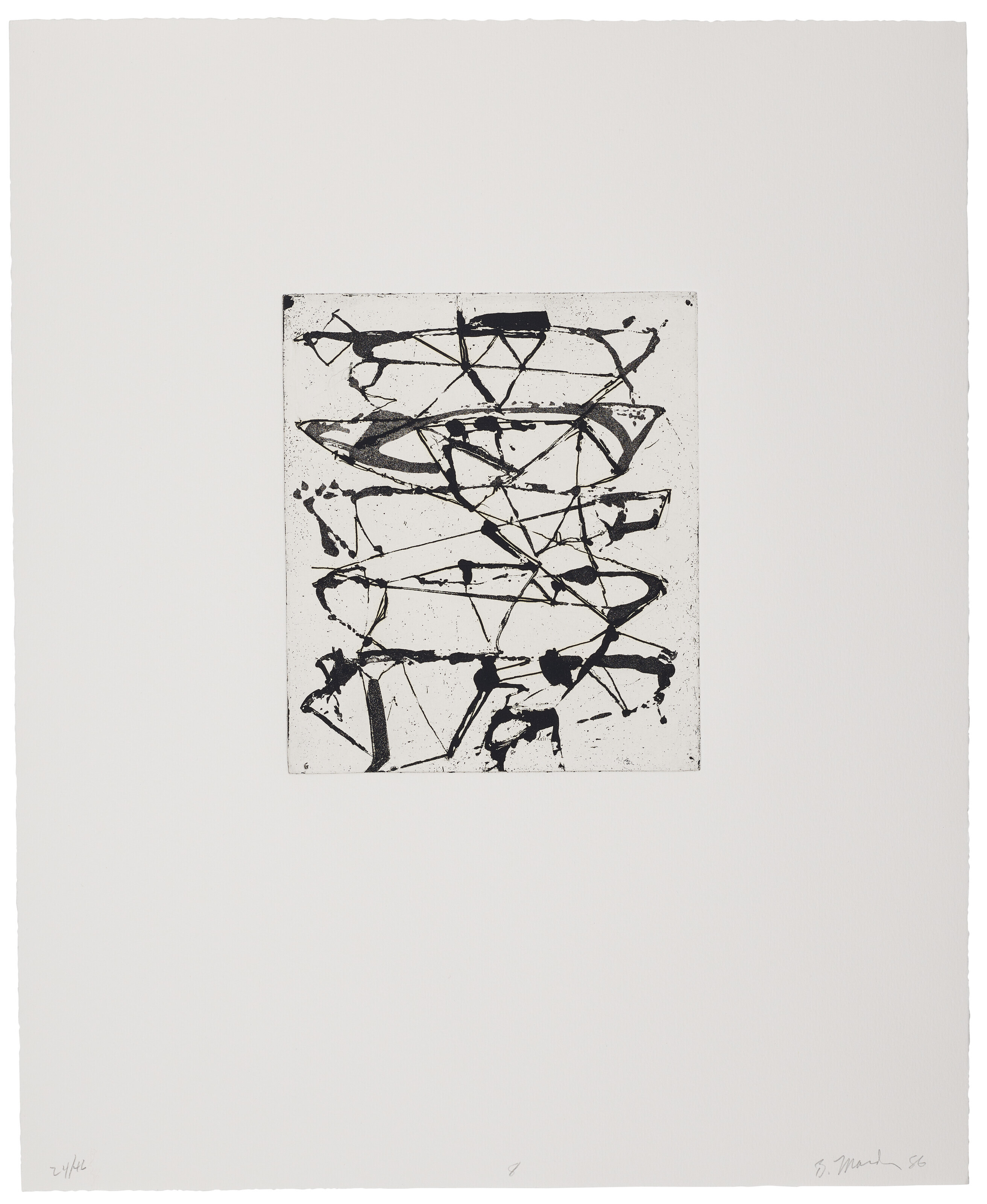 Brice Marden — Гравюры для Rexroth, изображение 10