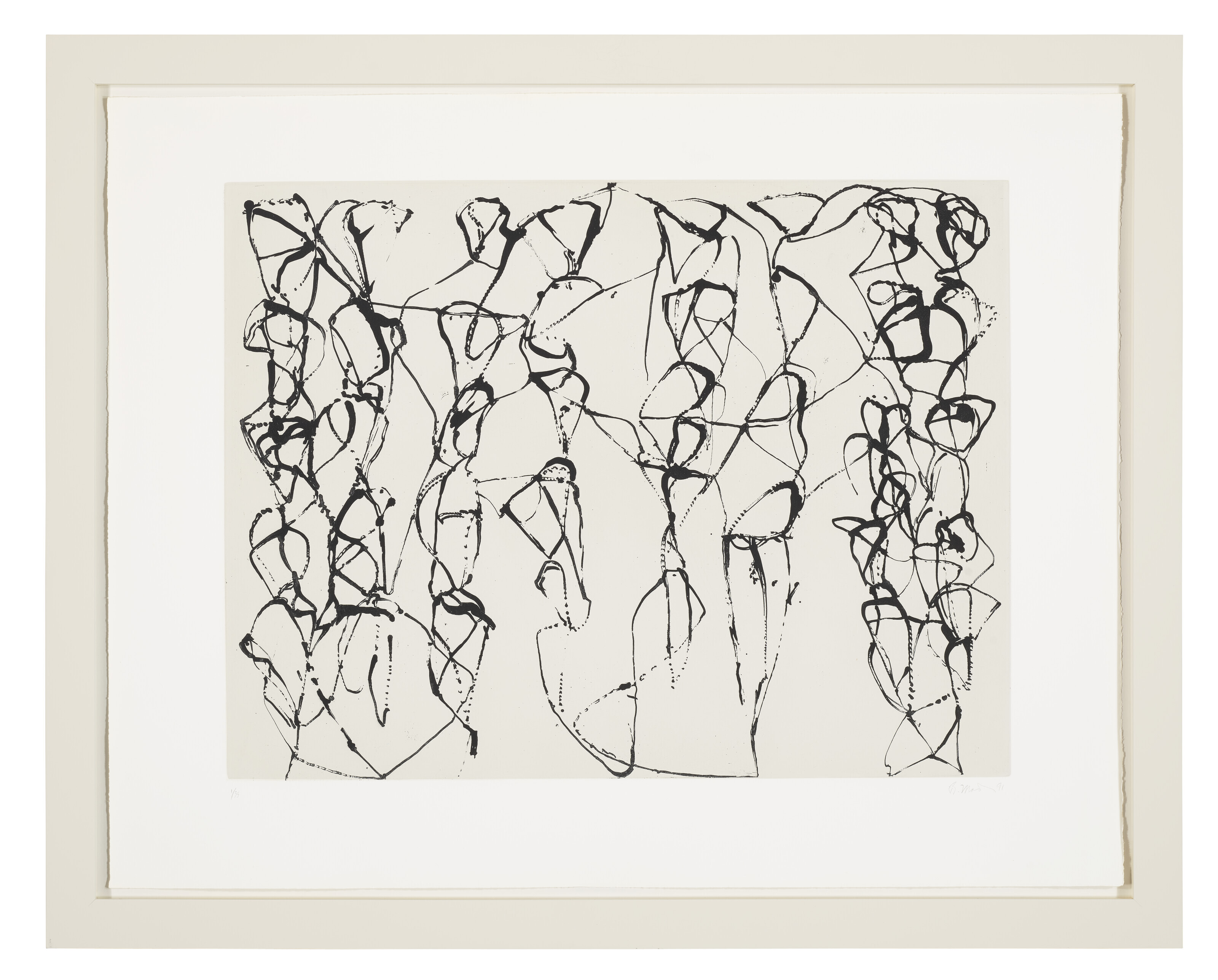 Brice Marden — Серия "Холодная гора", изучение Дзен, 6, изображение 2