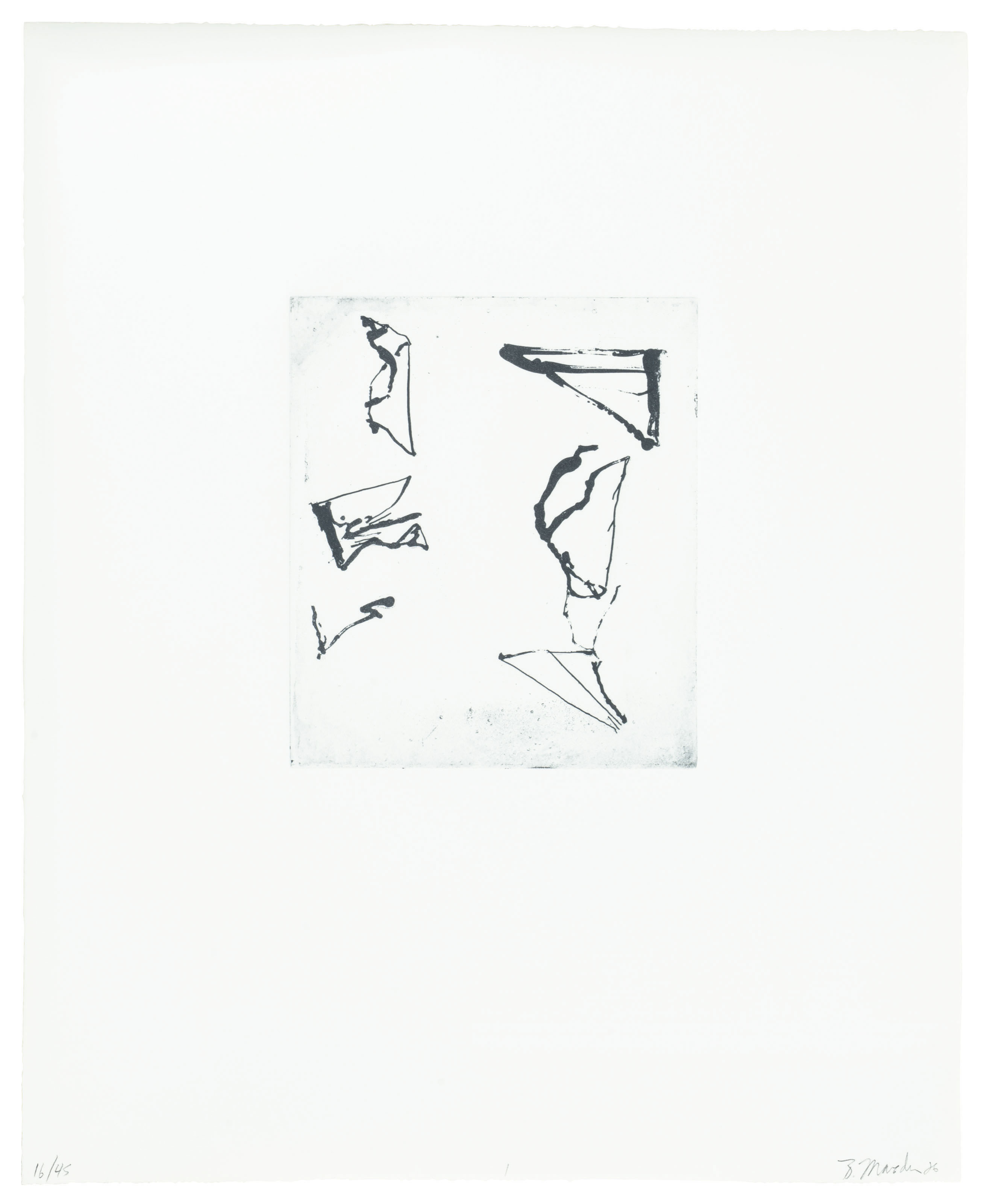 Brice Marden — Гравюры для Rexroth, изображение 2