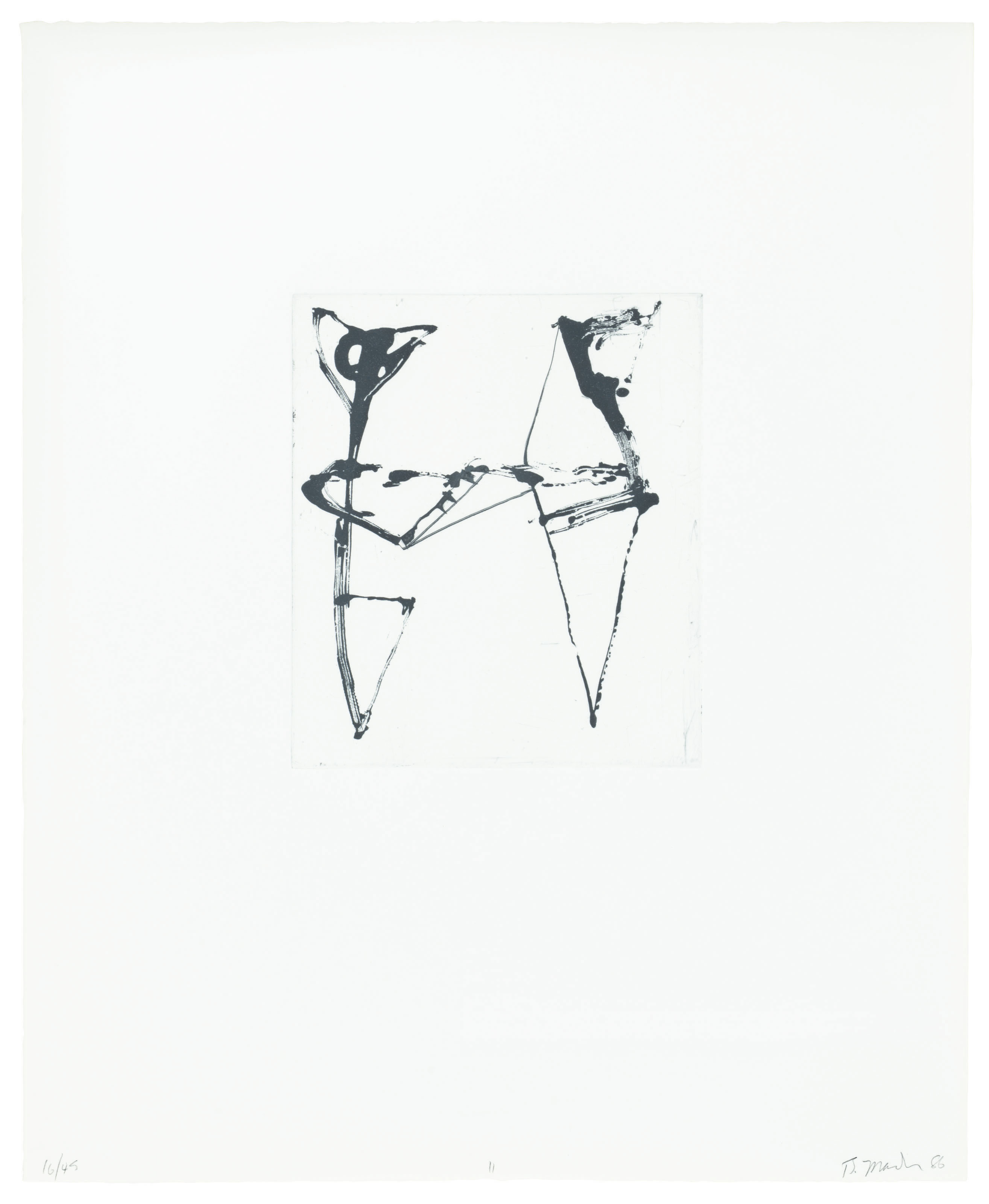 Brice Marden — Гравюры для Rexroth, изображение 12
