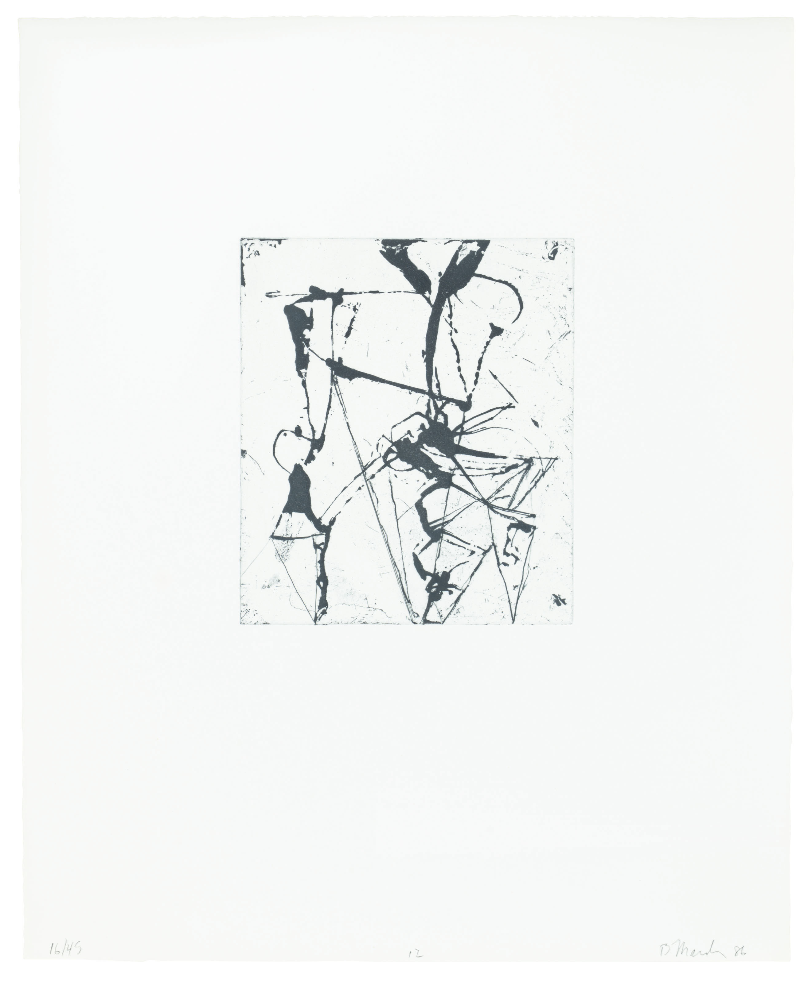 Brice Marden — Гравюры для Rexroth, изображение 13