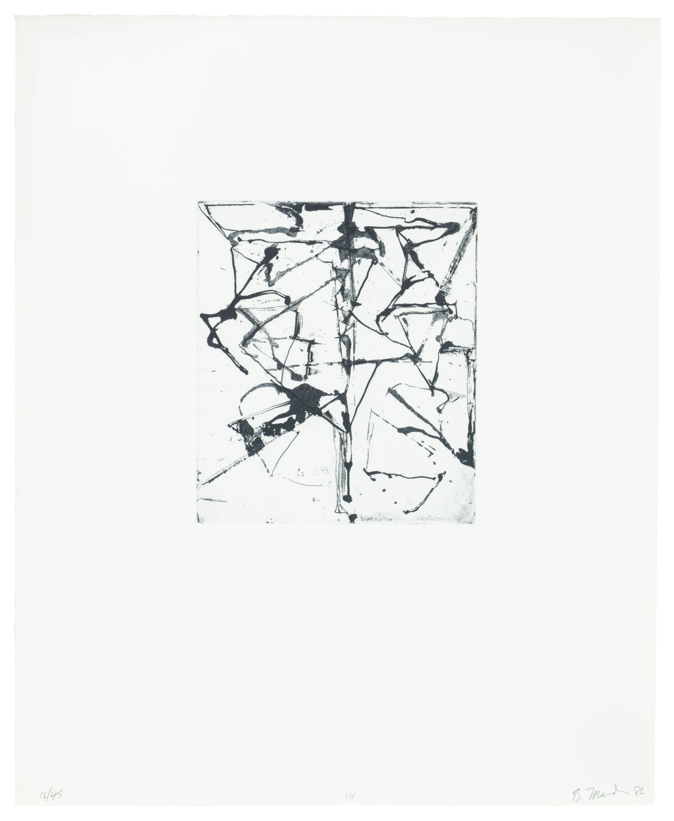 Brice Marden — Гравюры для Rexroth, изображение 15