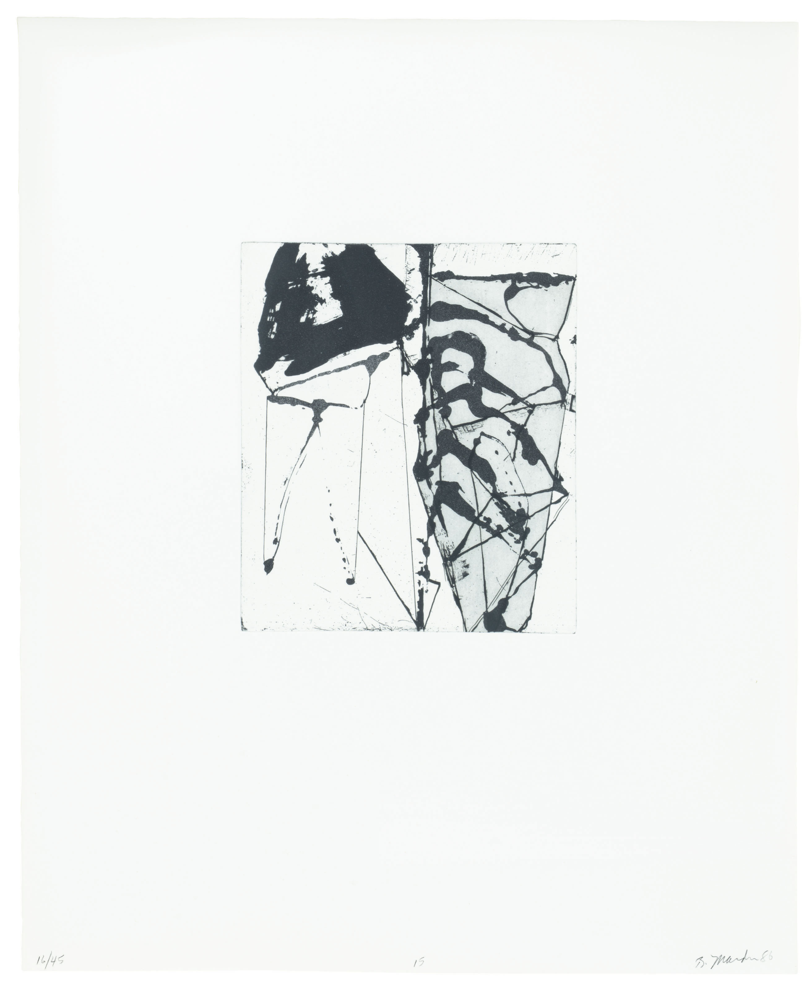 Brice Marden — Гравюры для Rexroth, изображение 16