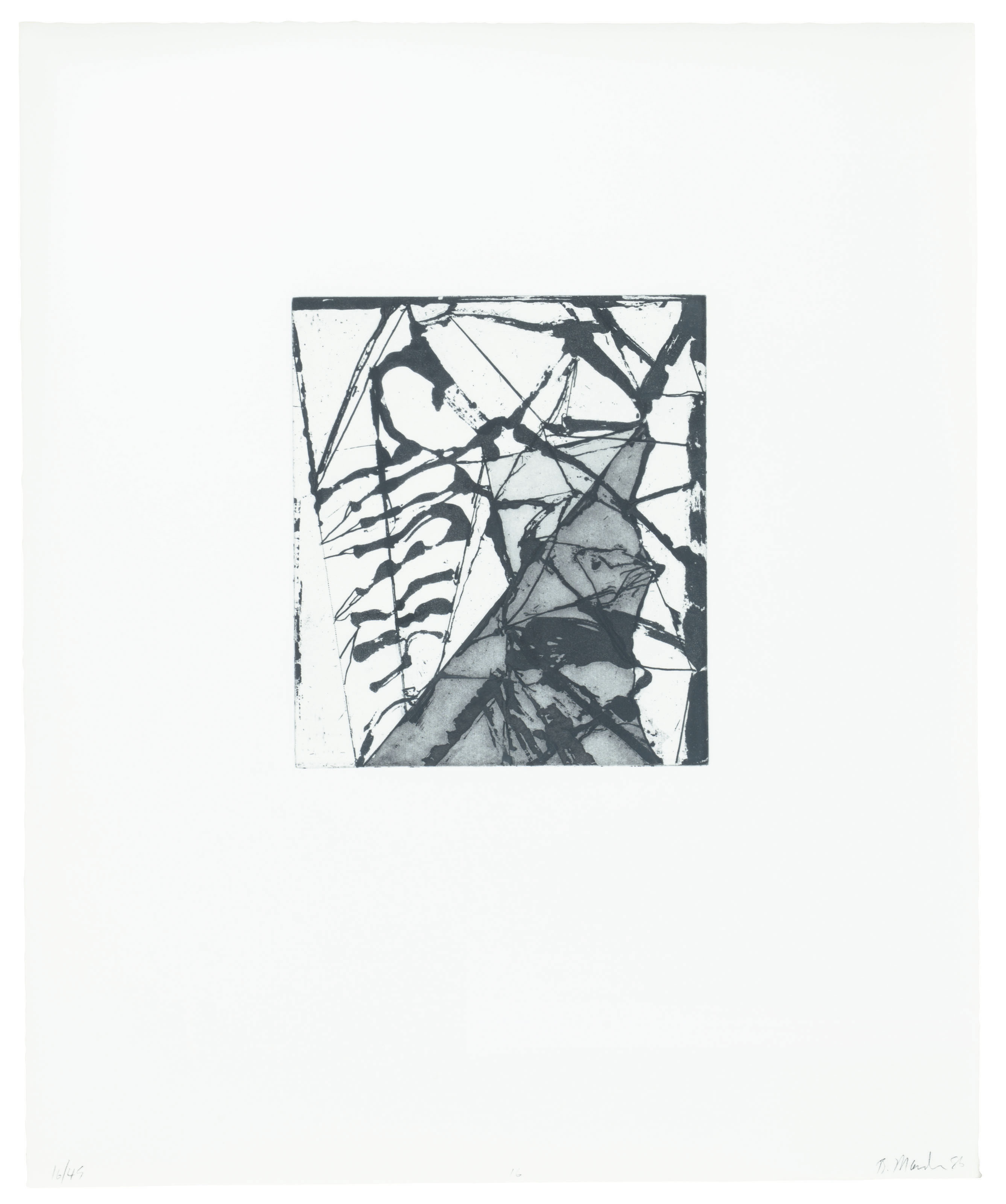 Brice Marden — Гравюры для Rexroth, изображение 17