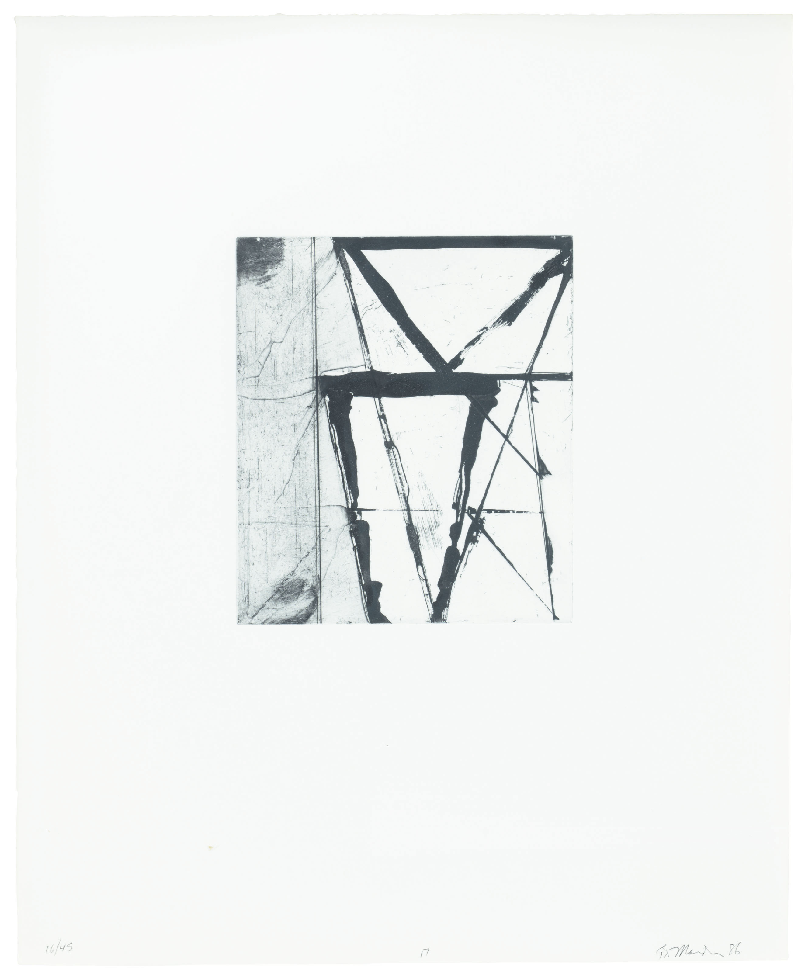Brice Marden — Гравюры для Rexroth, изображение 18
