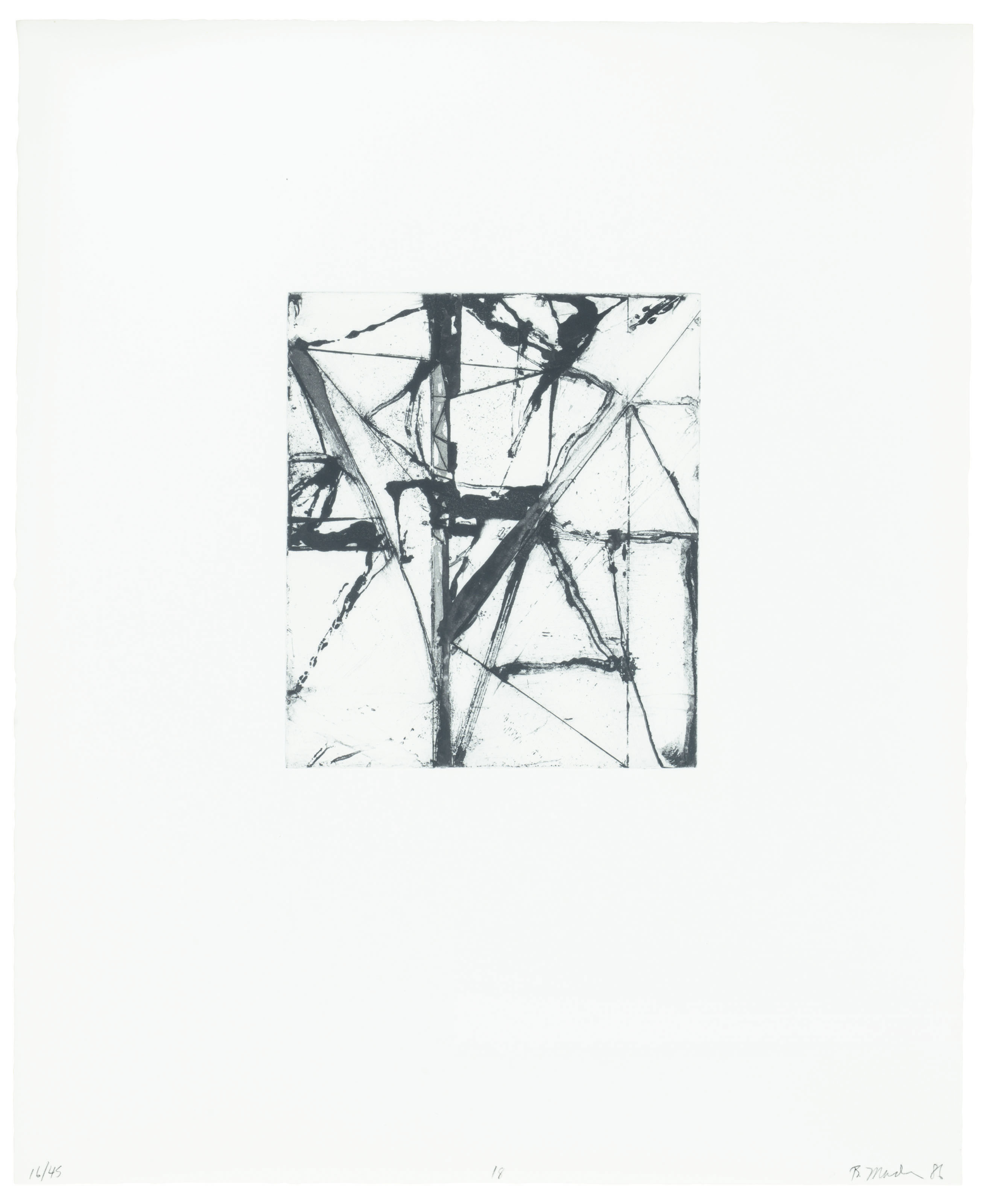 Brice Marden — Гравюры для Rexroth, изображение 19