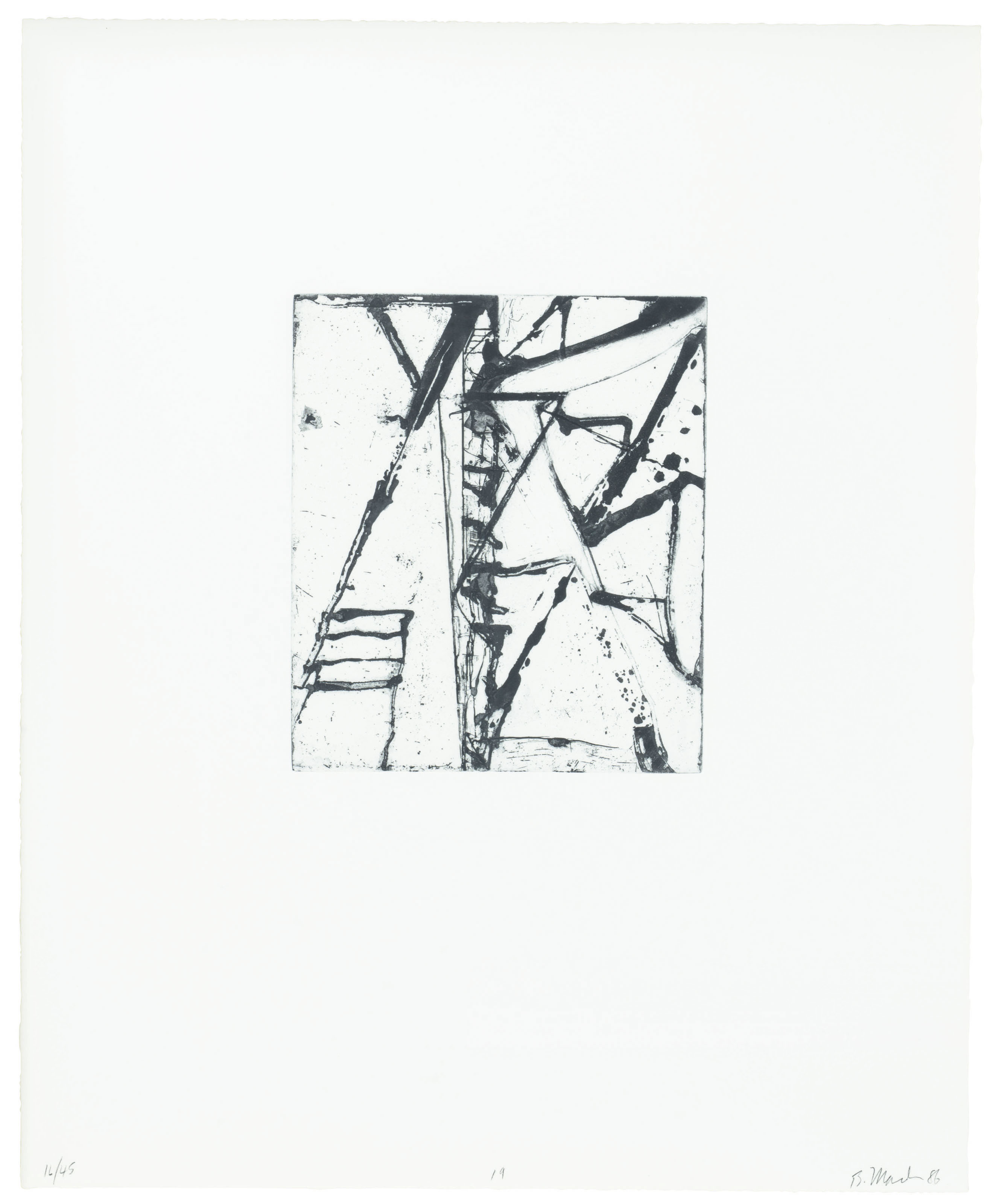 Brice Marden — Гравюры для Rexroth, изображение 20