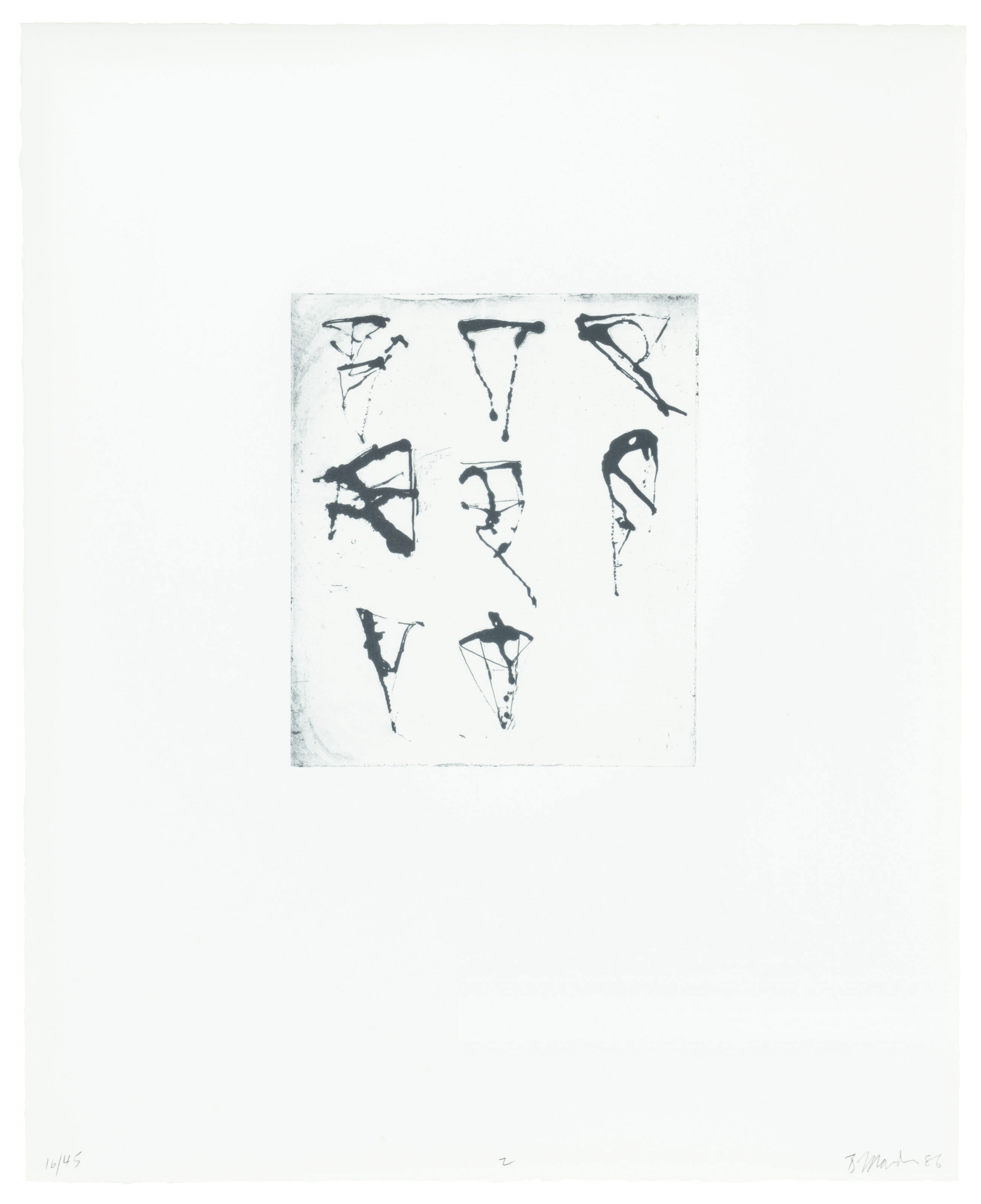 Brice Marden — Гравюры для Rexroth, изображение 3