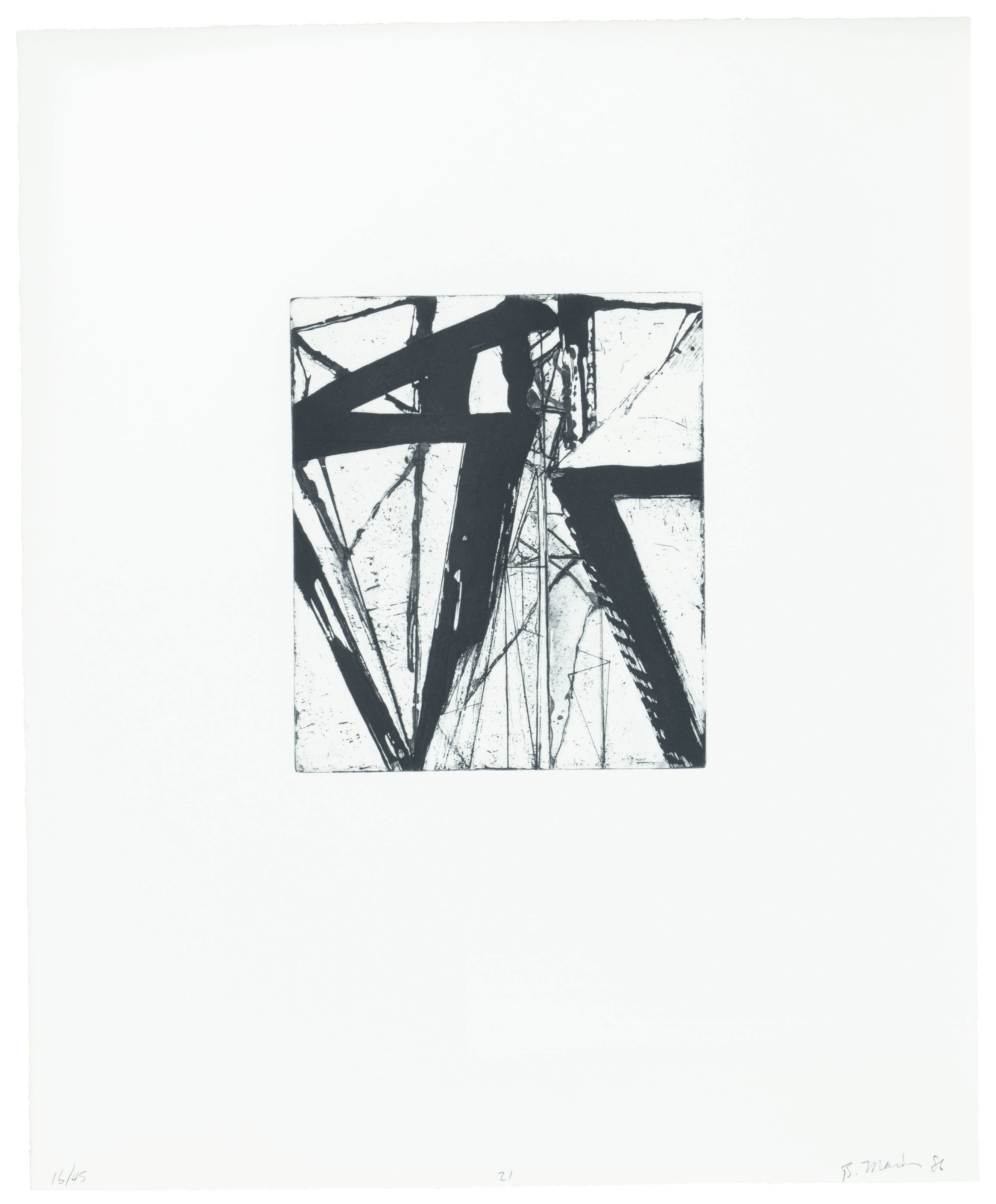Brice Marden — Гравюры для Rexroth, изображение 22