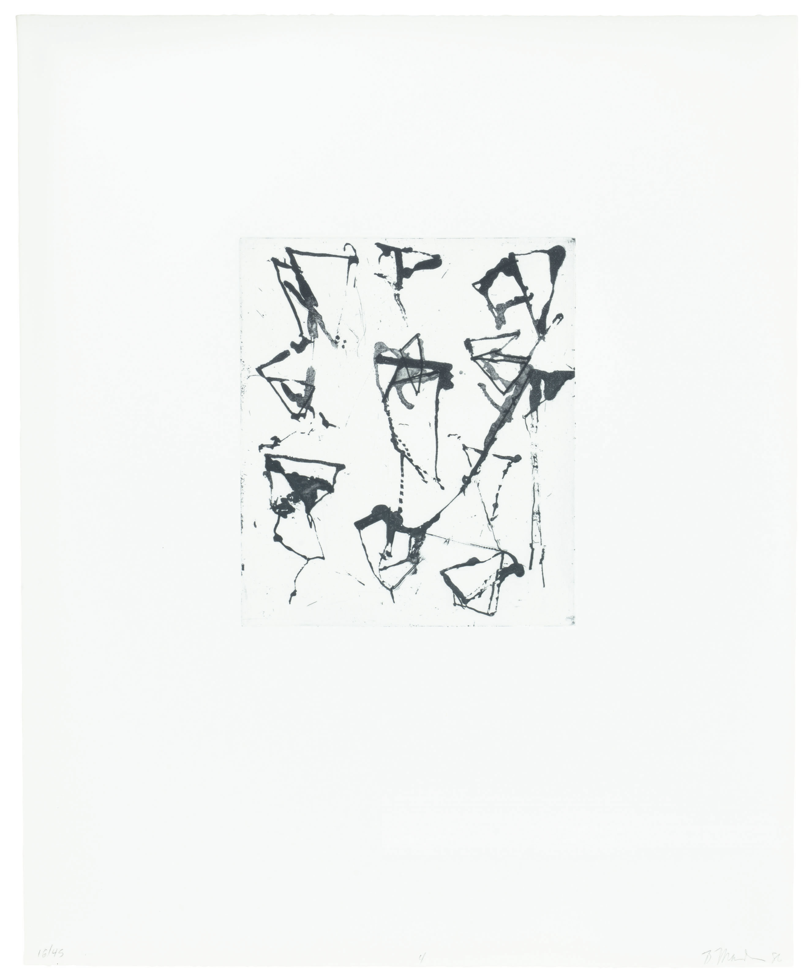 Brice Marden — Гравюры для Rexroth, изображение 5
