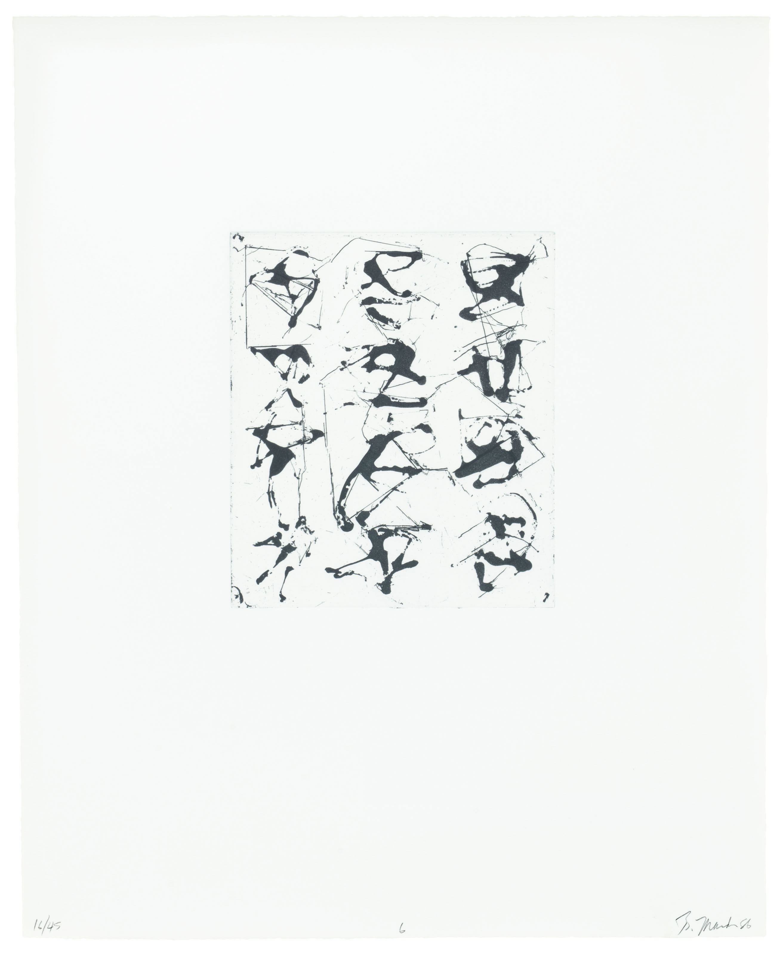 Brice Marden — Гравюры для Rexroth, изображение 7