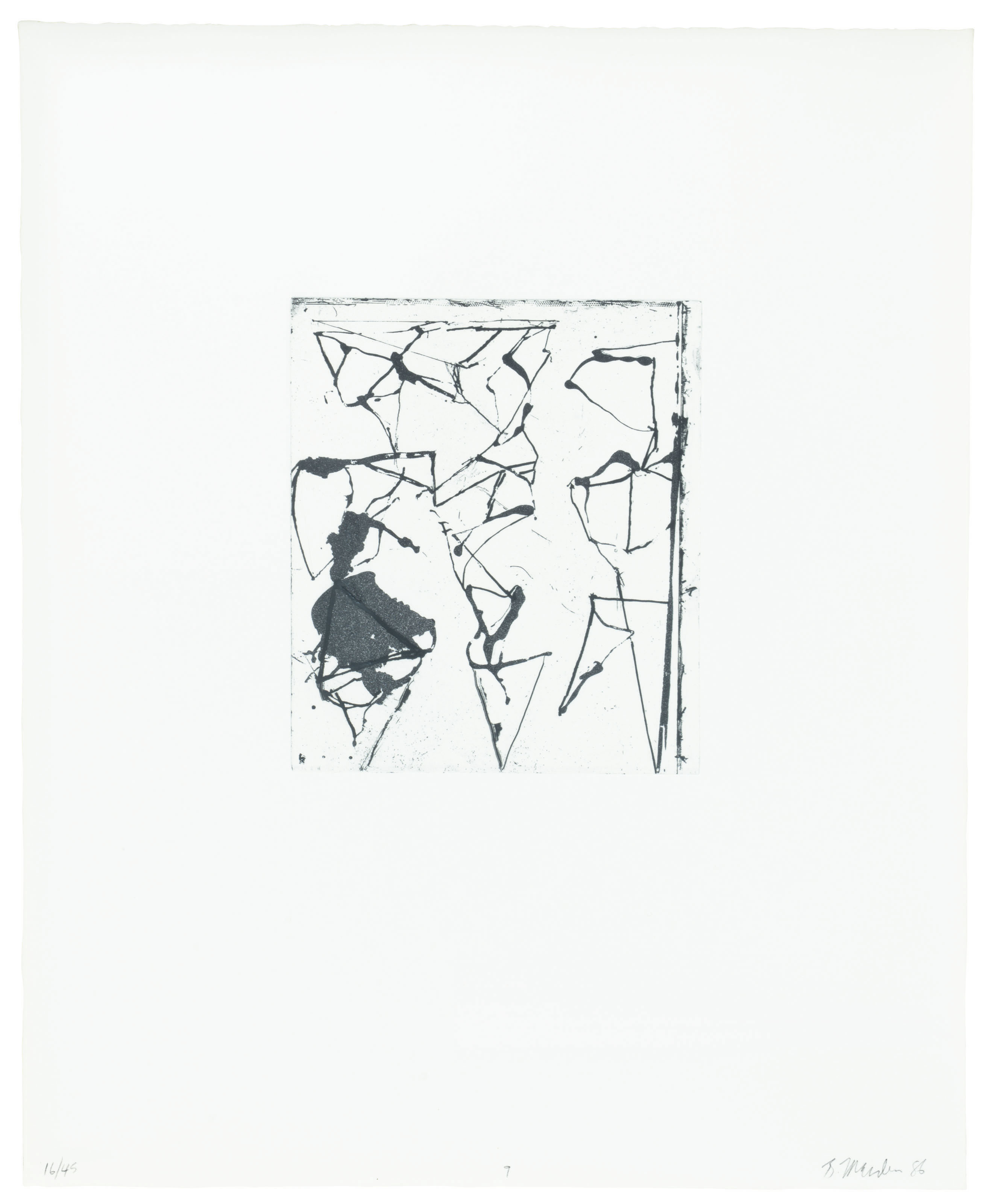 Brice Marden — Гравюры для Rexroth, изображение 10