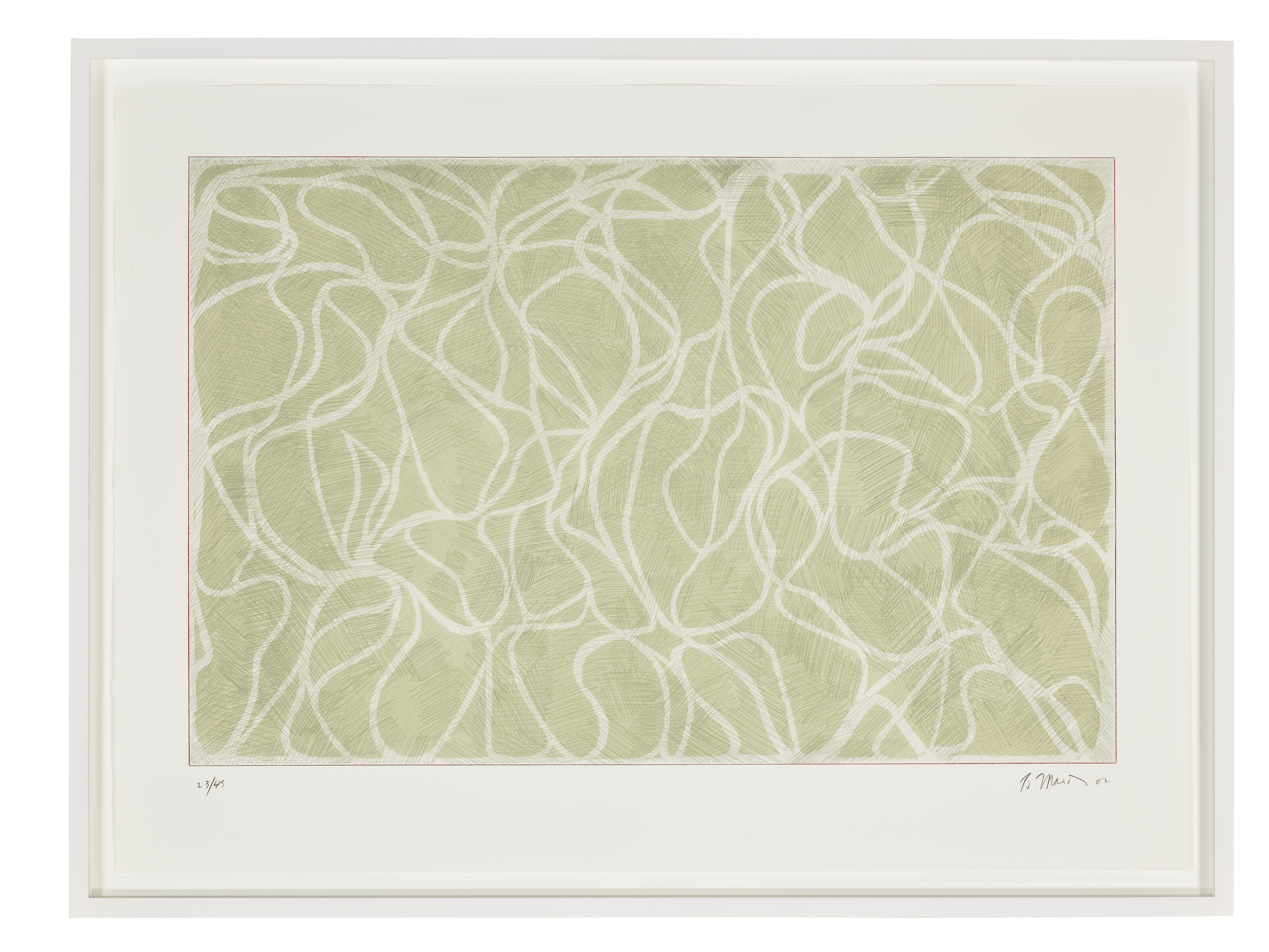 Brice Marden — Муза цвета морской волны, изображение 2