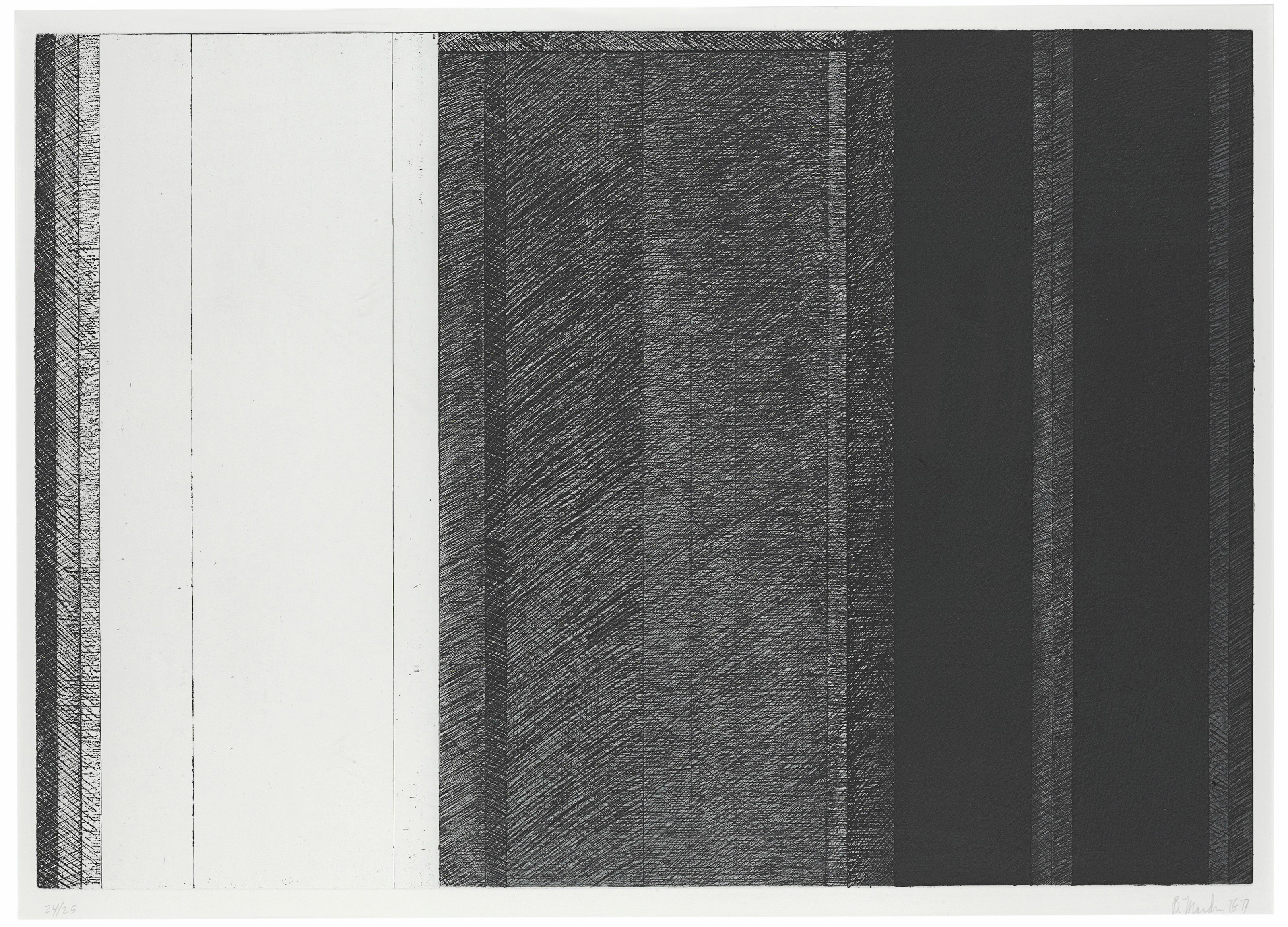 Brice Marden — Пять троек: три тарелки, изображение 2