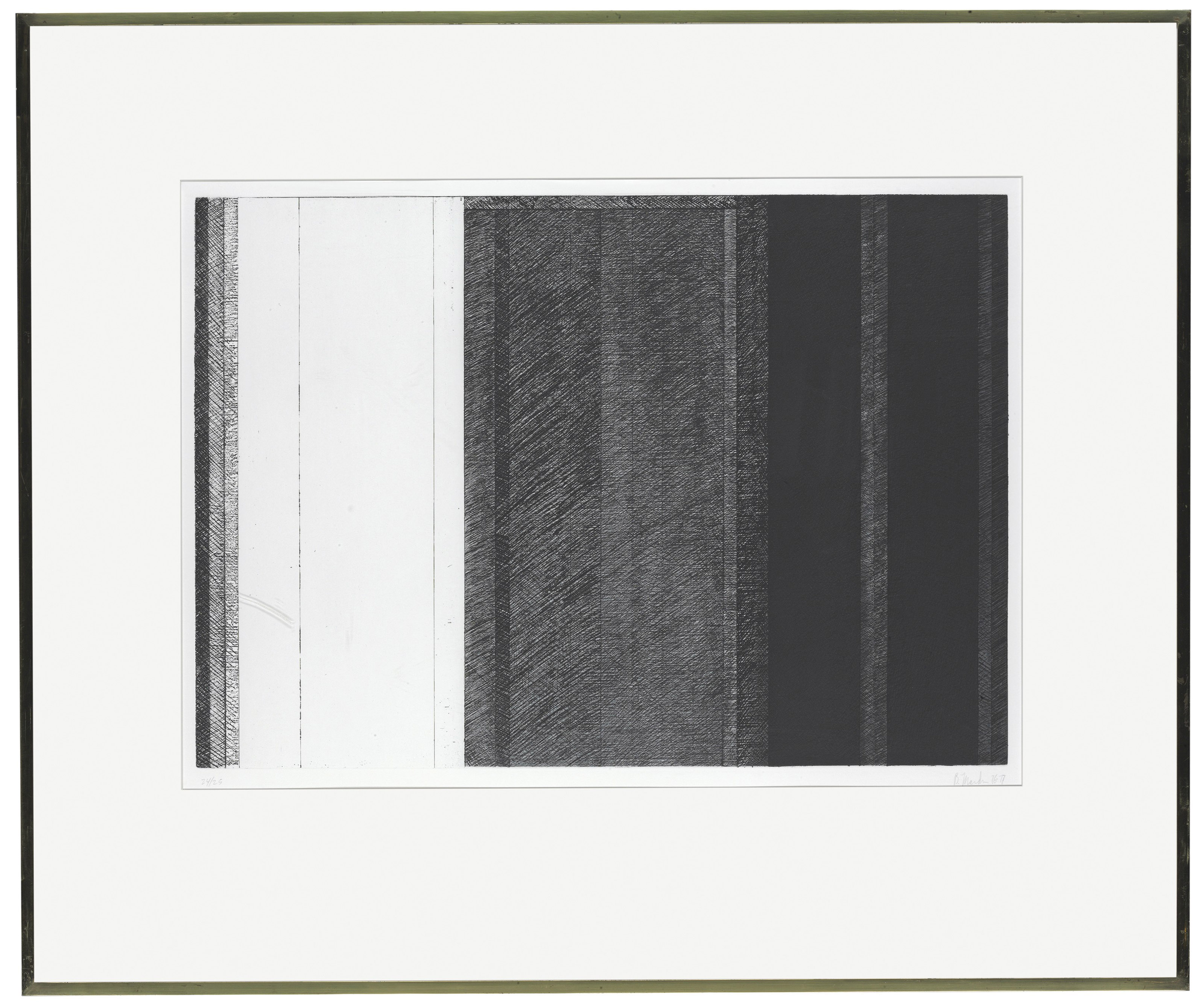 Brice Marden — Пять троек: три тарелки, изображение 3