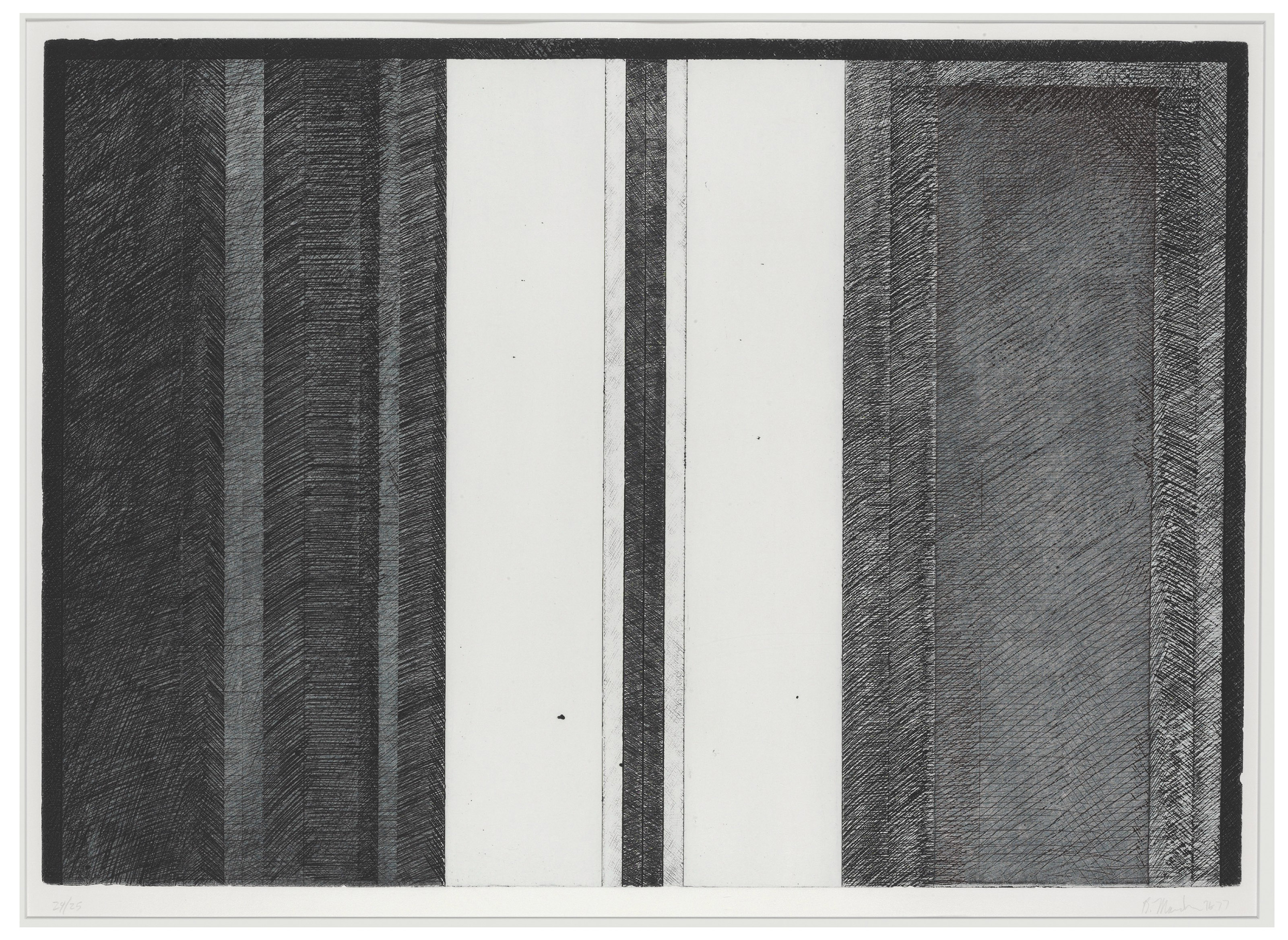 Brice Marden — Пять троек: три тарелки, изображение 5