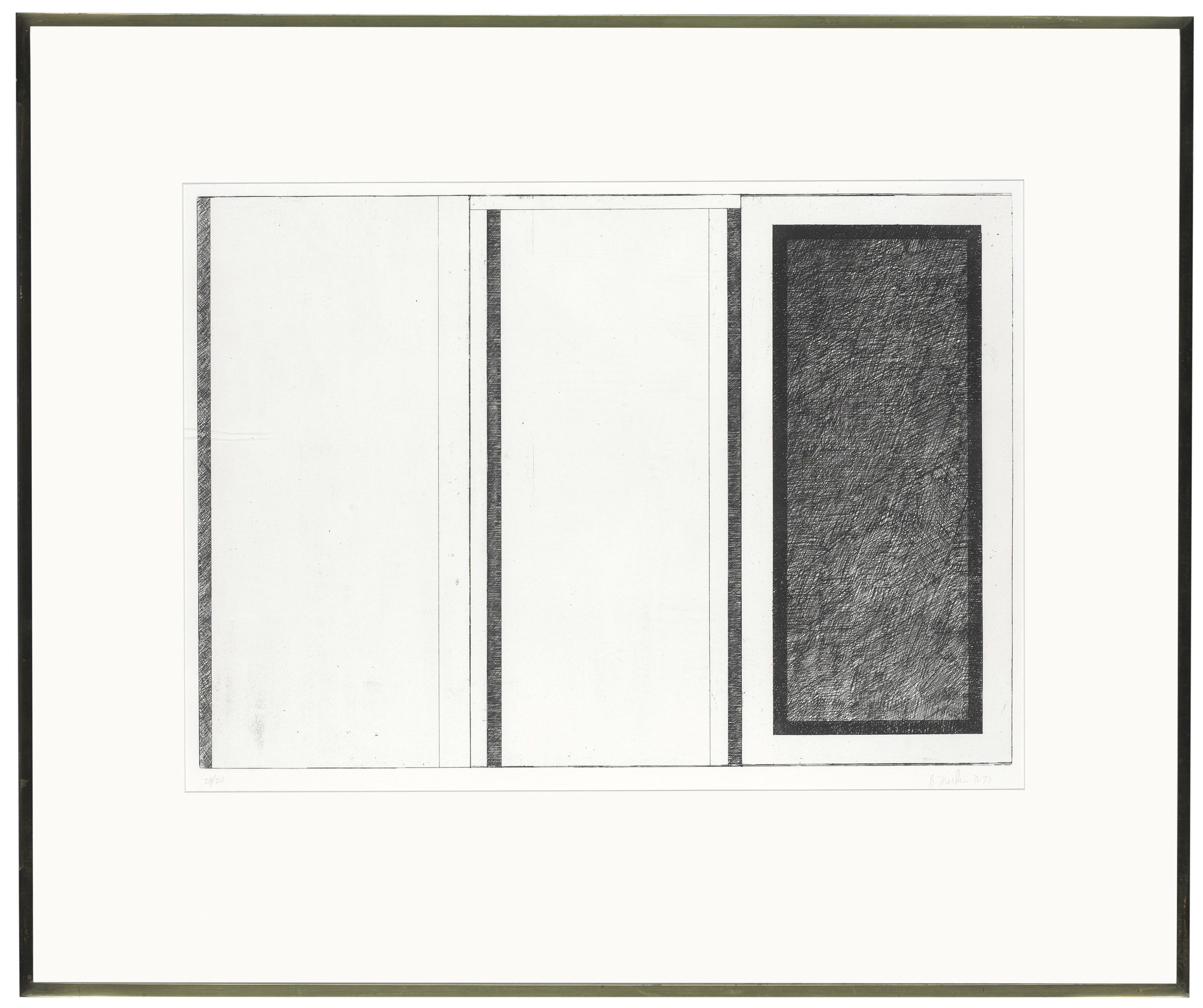 Brice Marden — Пять троек: три тарелки, изображение 7