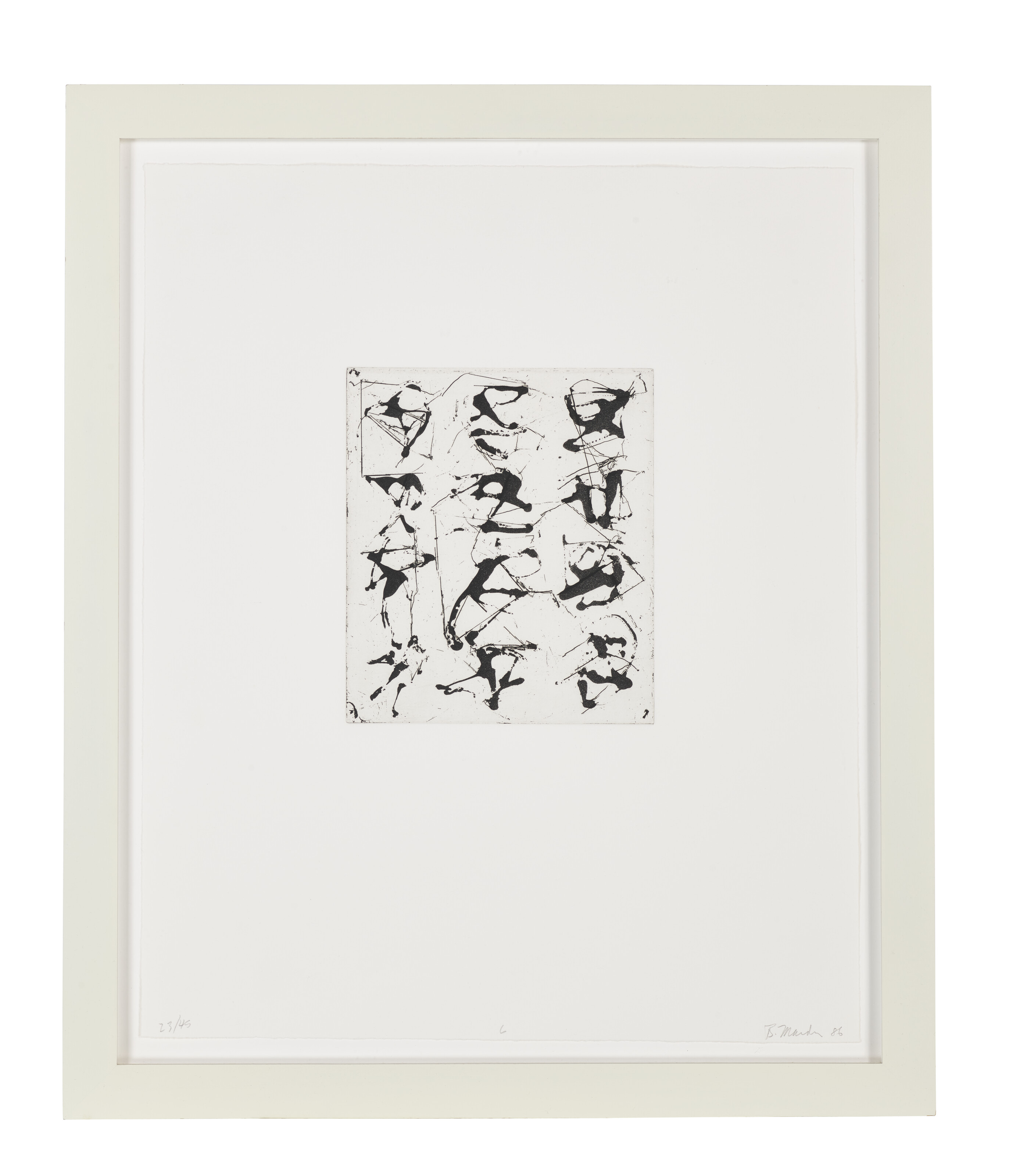 Brice Marden — Гравюры для Рексрота : четыре оттиска, изображение 6