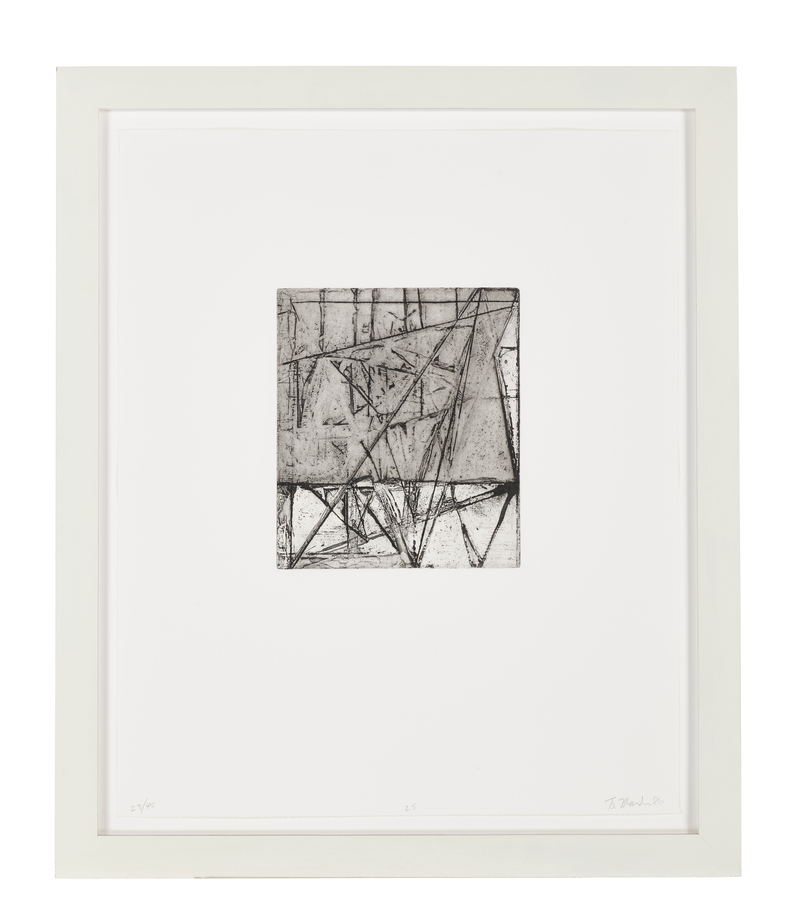 Brice Marden — Гравюры для Рексрота : четыре оттиска, изображение 9