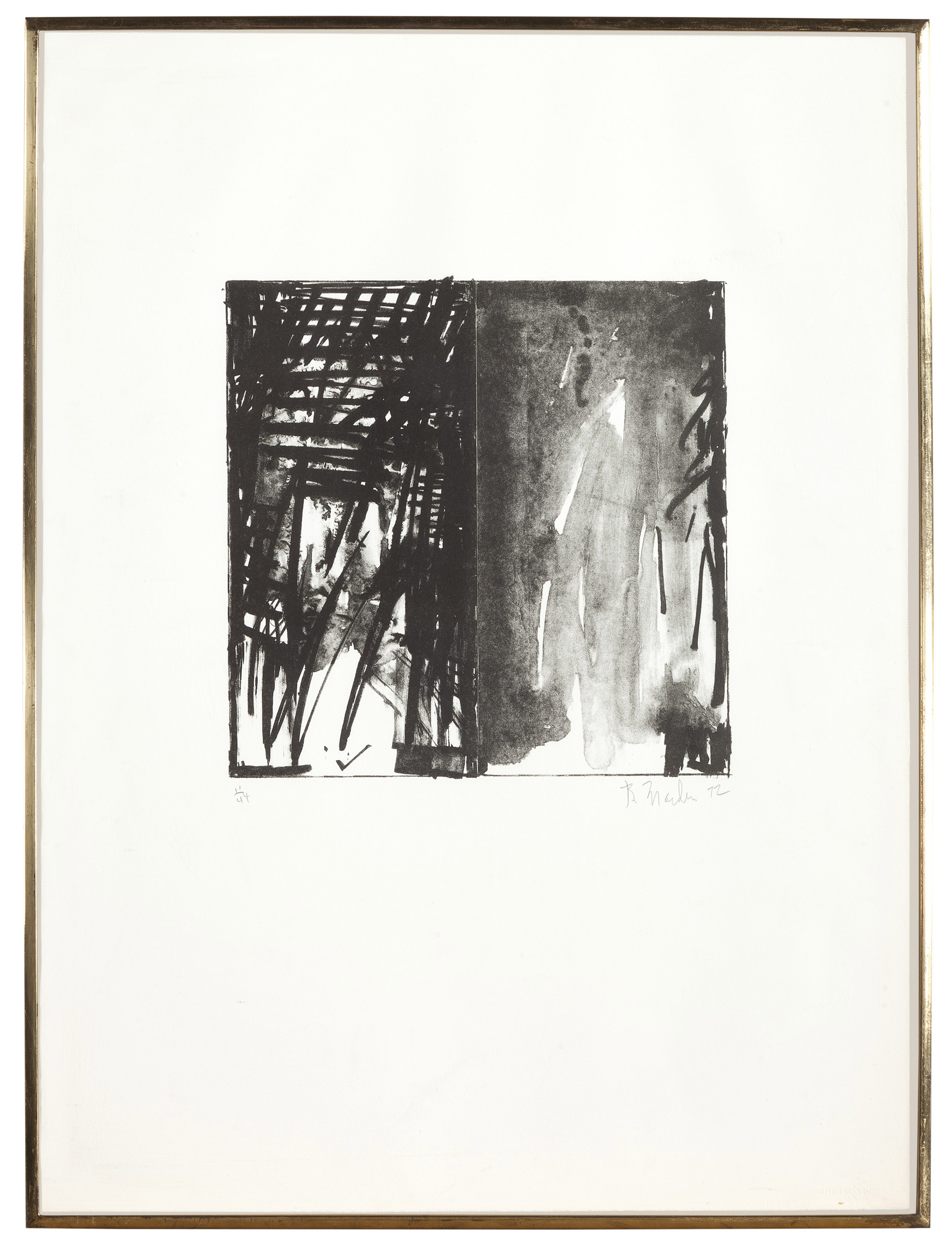 Brice Marden — #5, из серии для прессы "Без названия", изображение 2