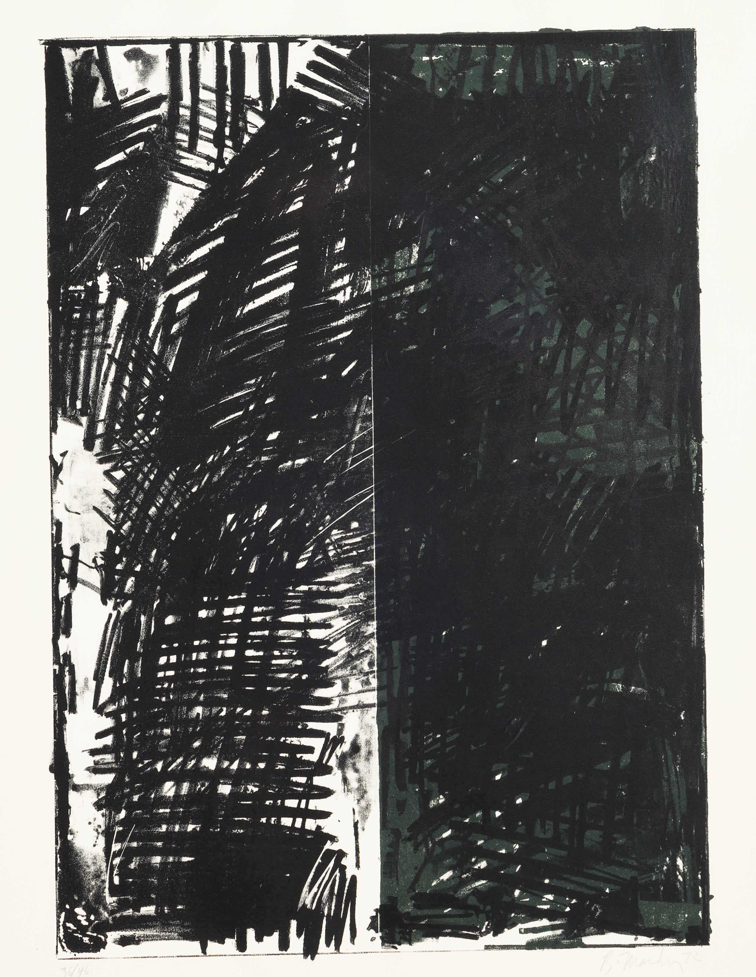 Brice Marden — #4, из серии для прессы "Без названия", изображение 1
