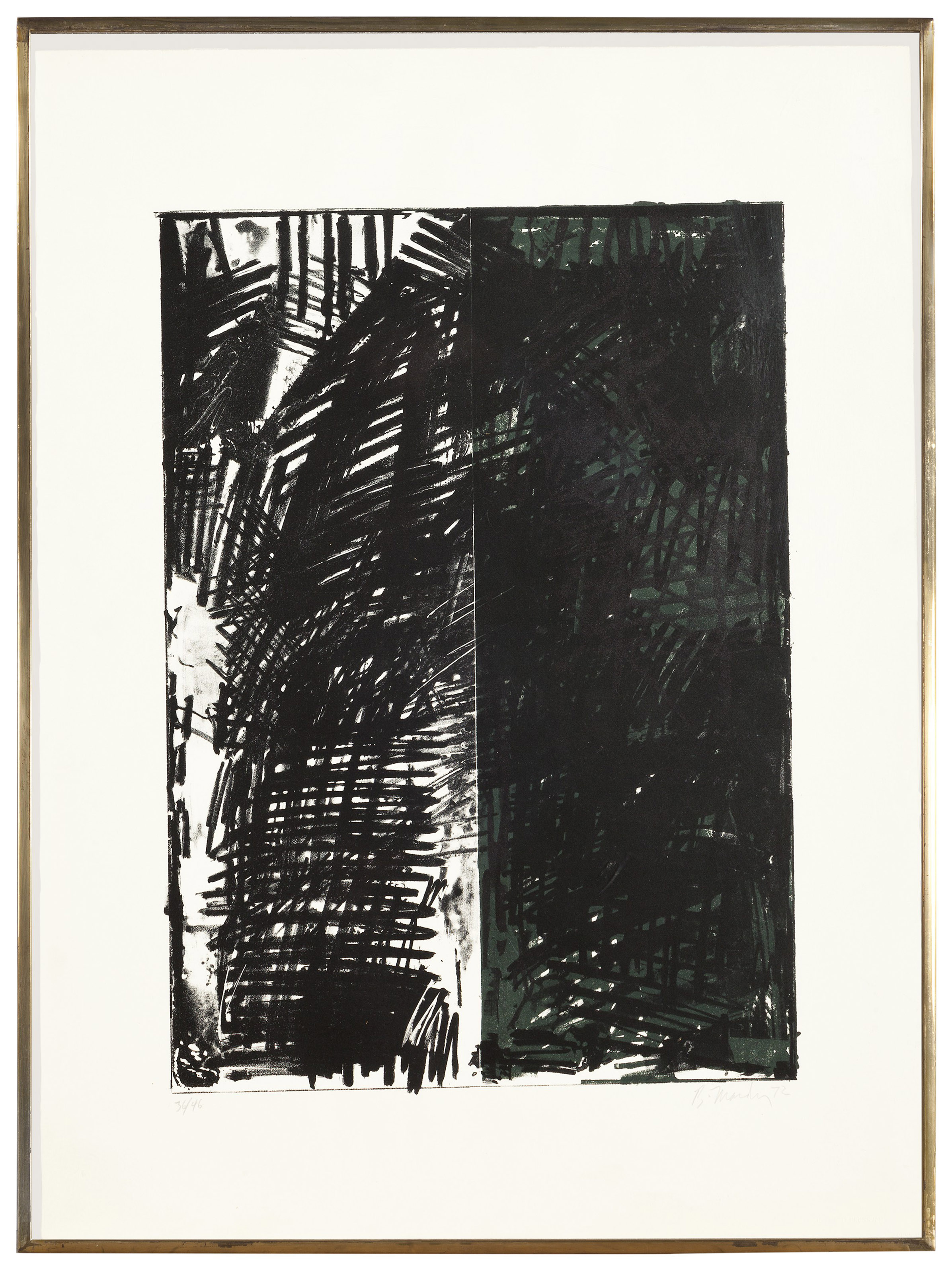 Brice Marden — #4, из серии для прессы "Без названия", изображение 2