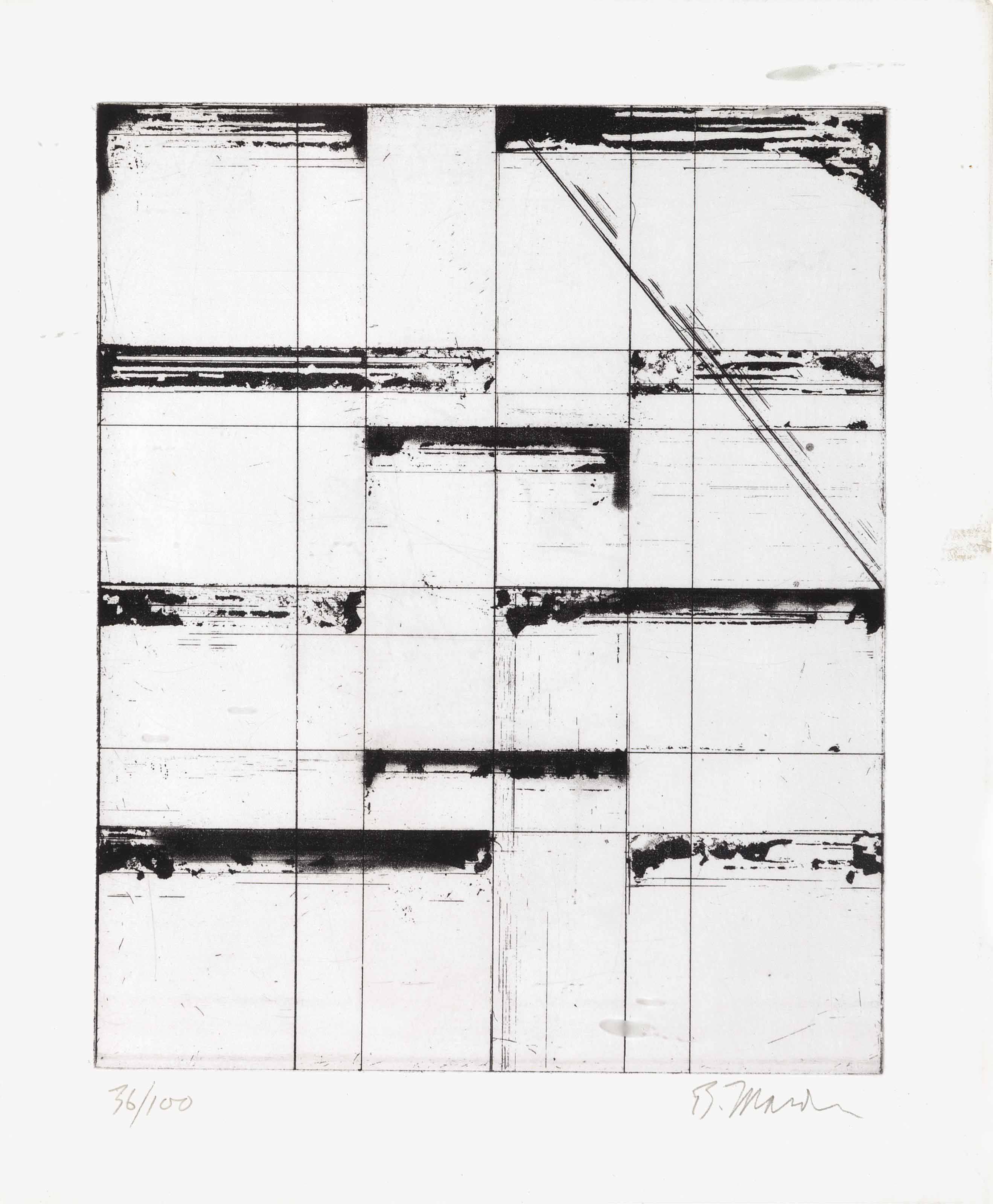 Brice Marden — Гравюра для паркета