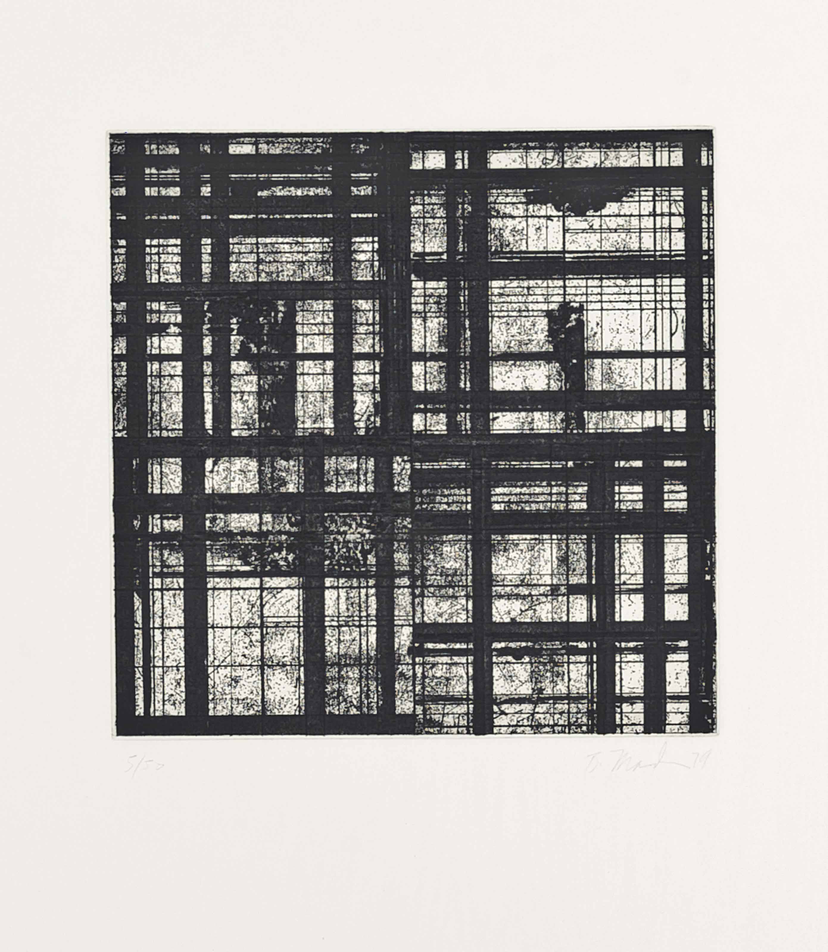 Brice Marden — Одна тарелка, из: Плитки