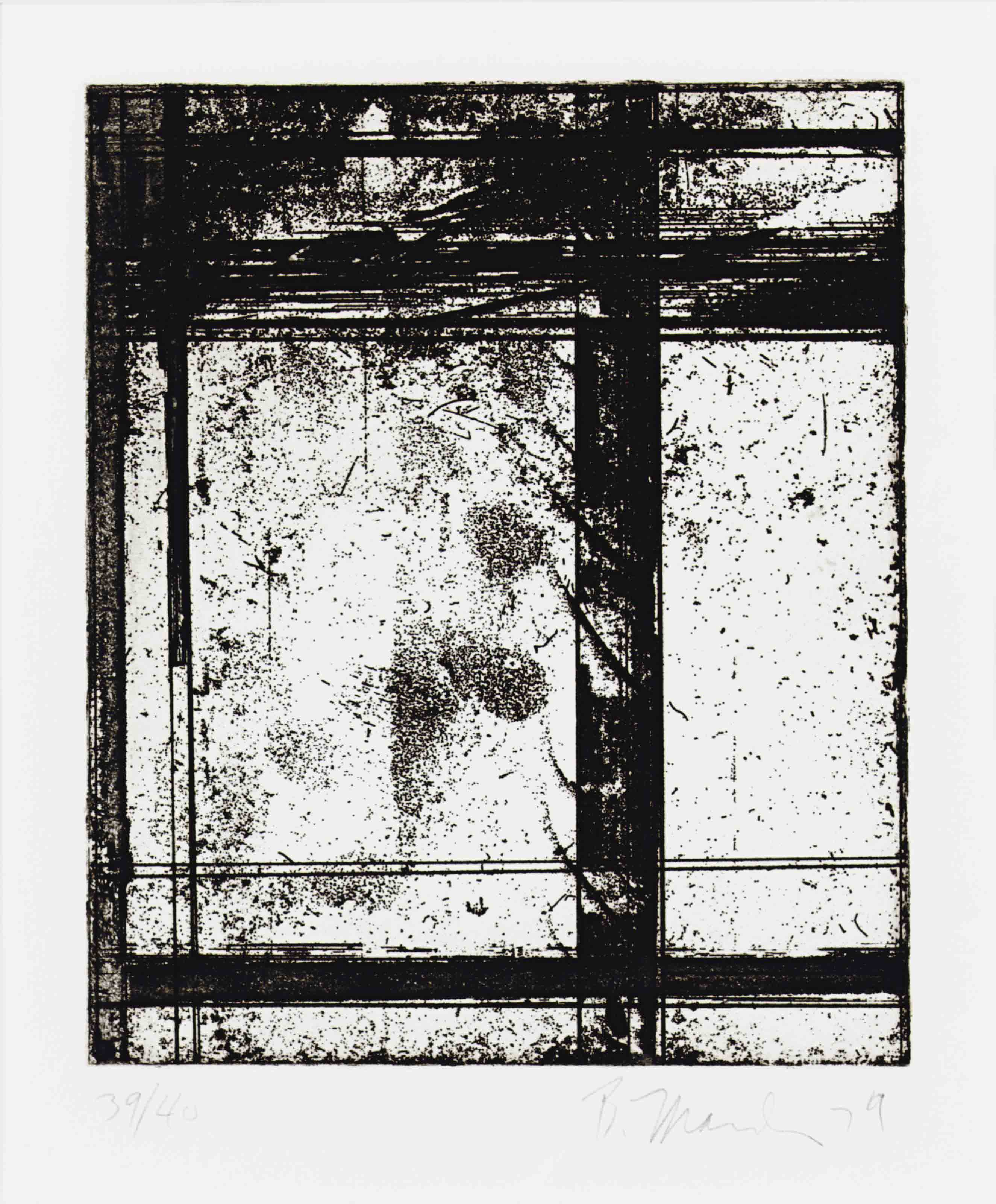 Brice Marden — Принт Скоухегана (Льюистон, 34)
