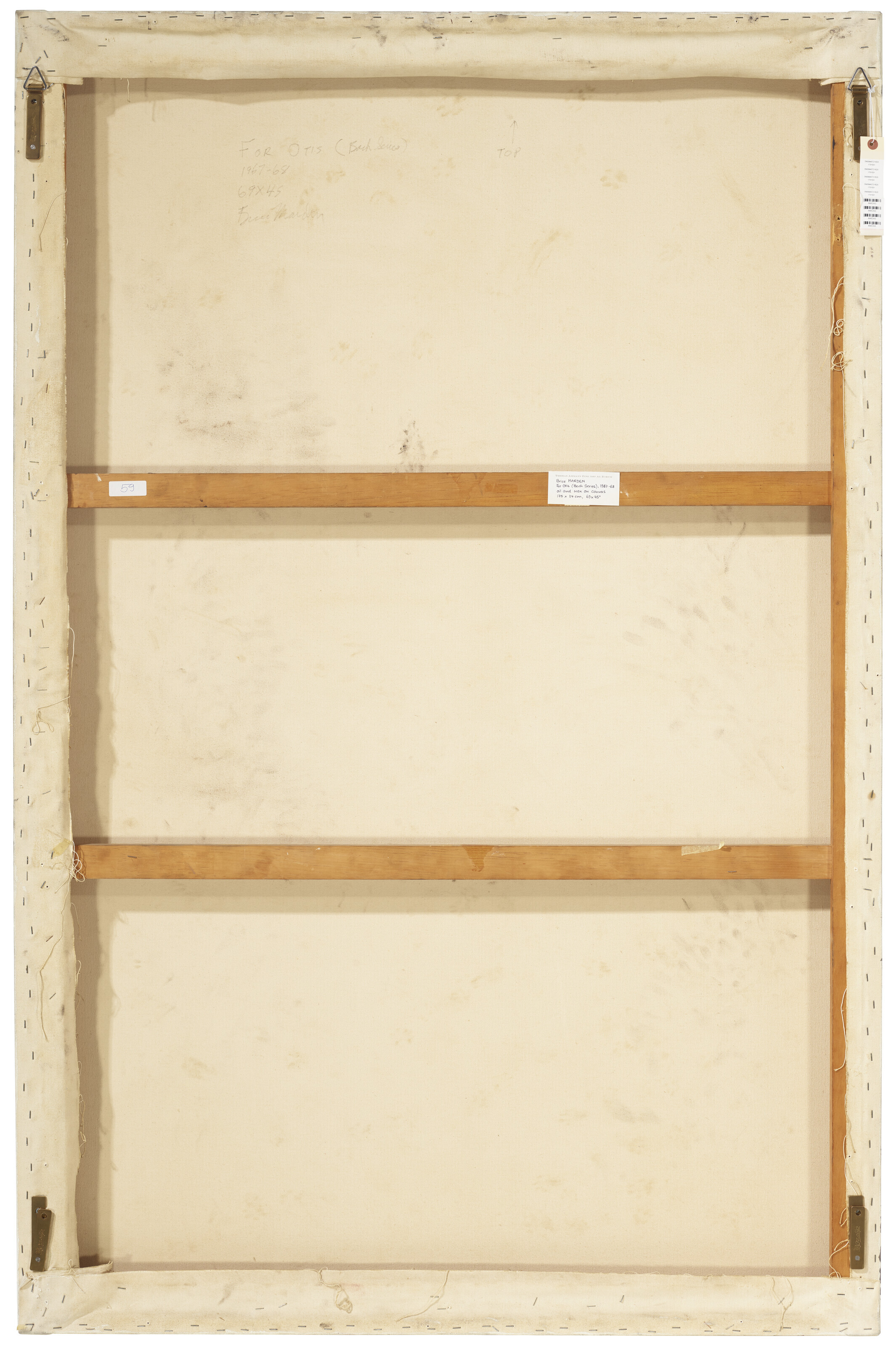 Brice Marden — Для Otis (задняя серия), изображение 3