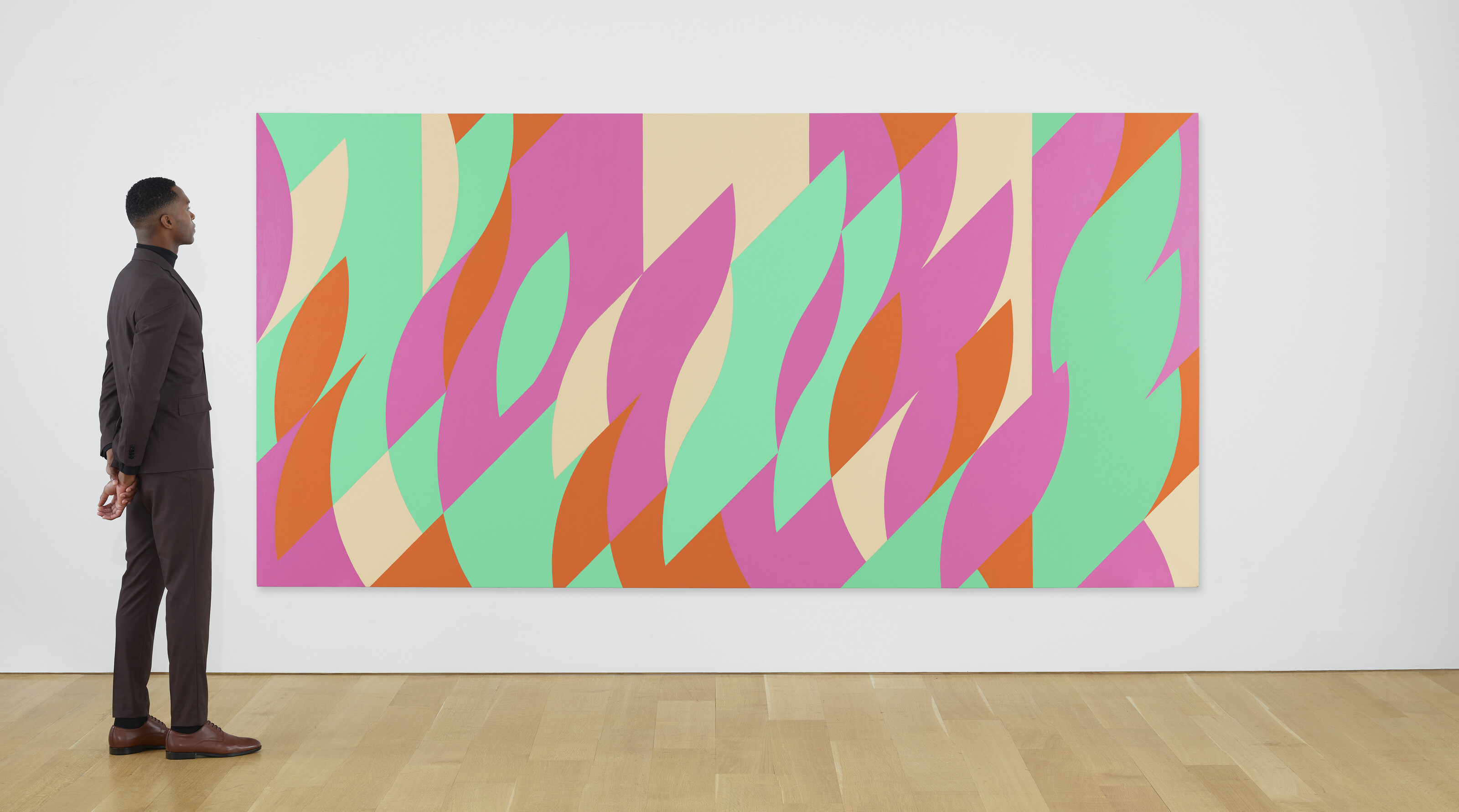 Bridget Riley — Рисование вертикалями 1, изображение 3