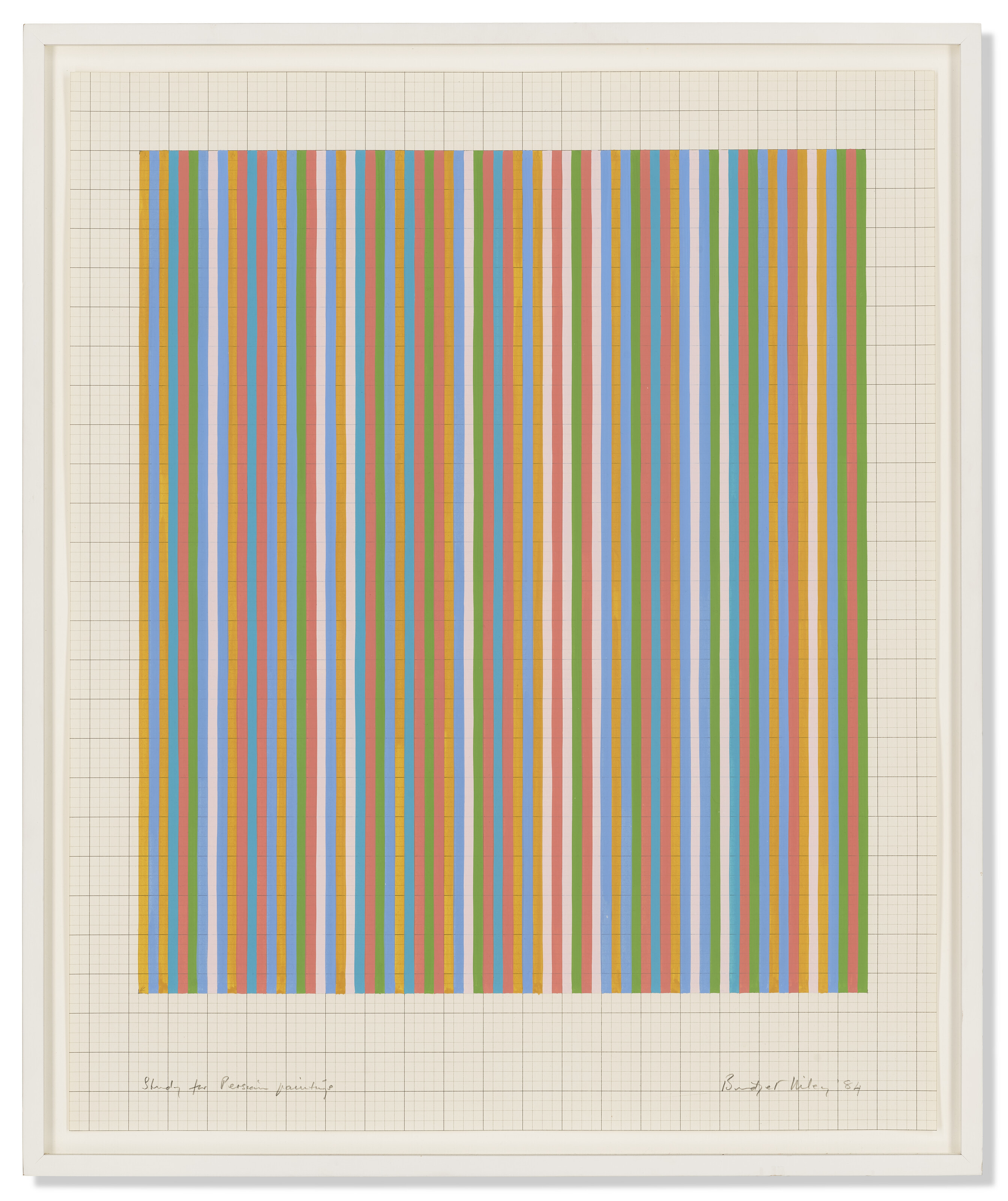 Bridget Riley — Этюд для персидской живописи, изображение 2