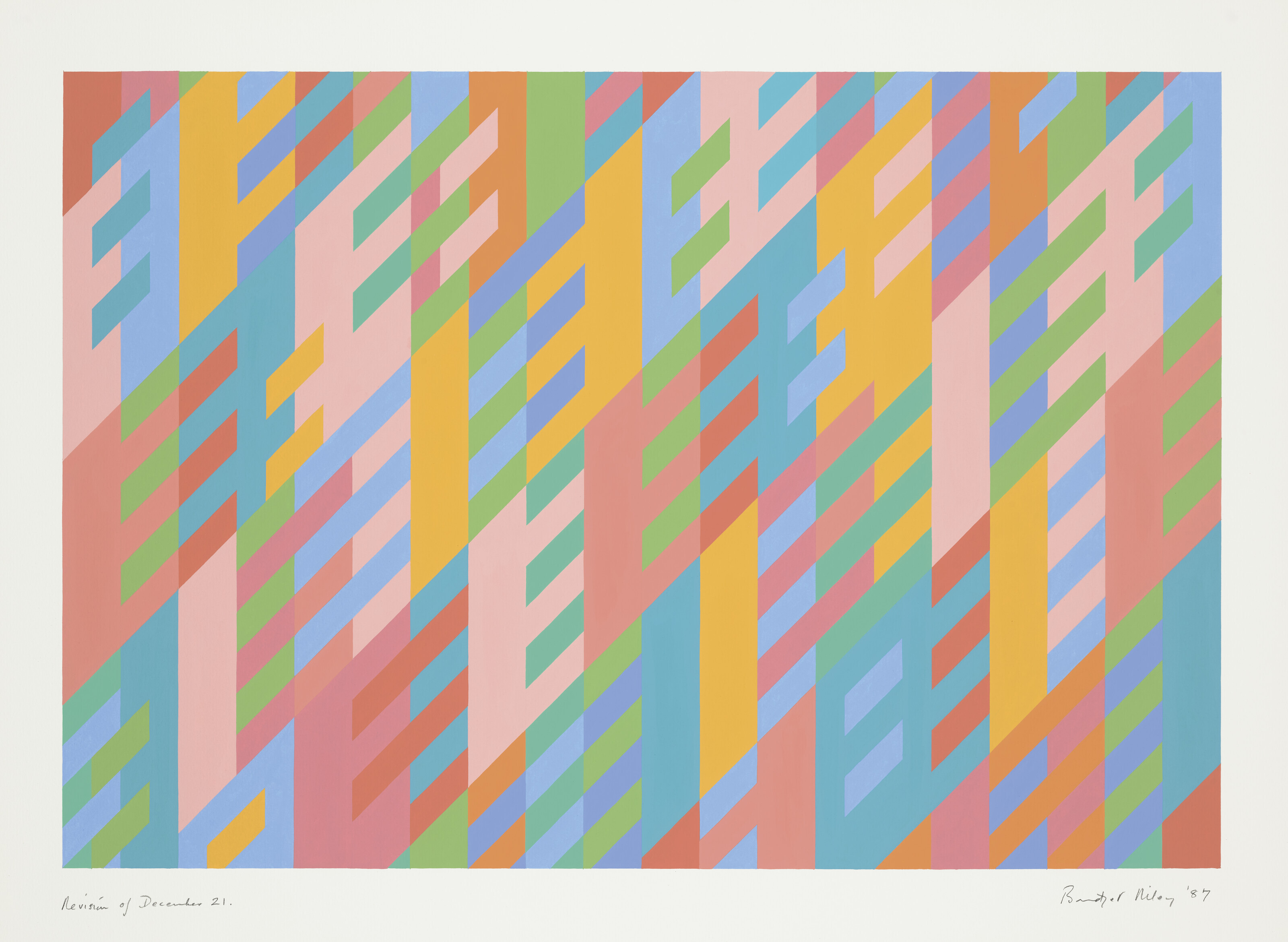 Bridget Riley — Редакция от 21 декабря, изображение 1
