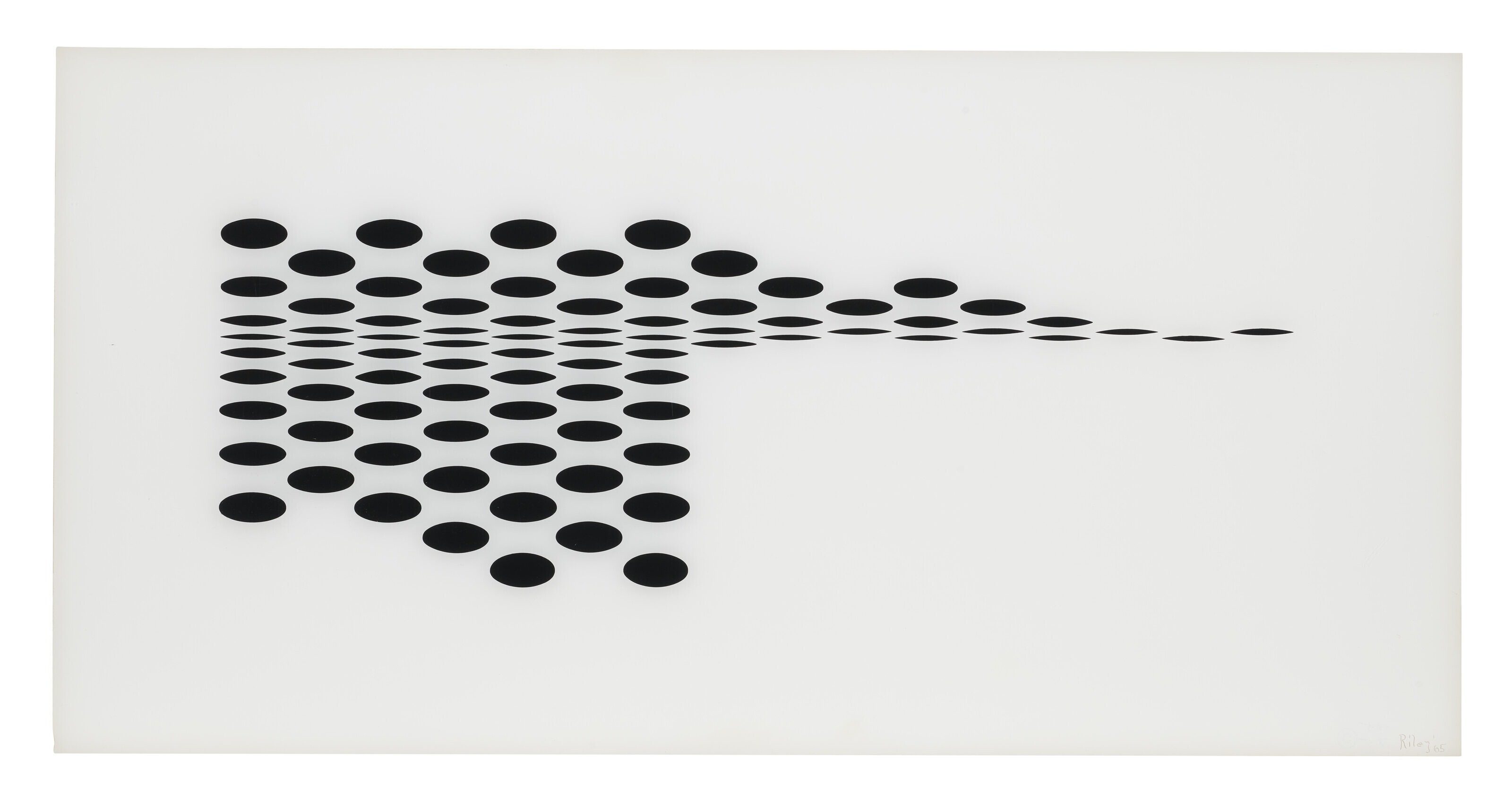 Bridget Riley — Без названия (Фрагмент 7), из: Fragments