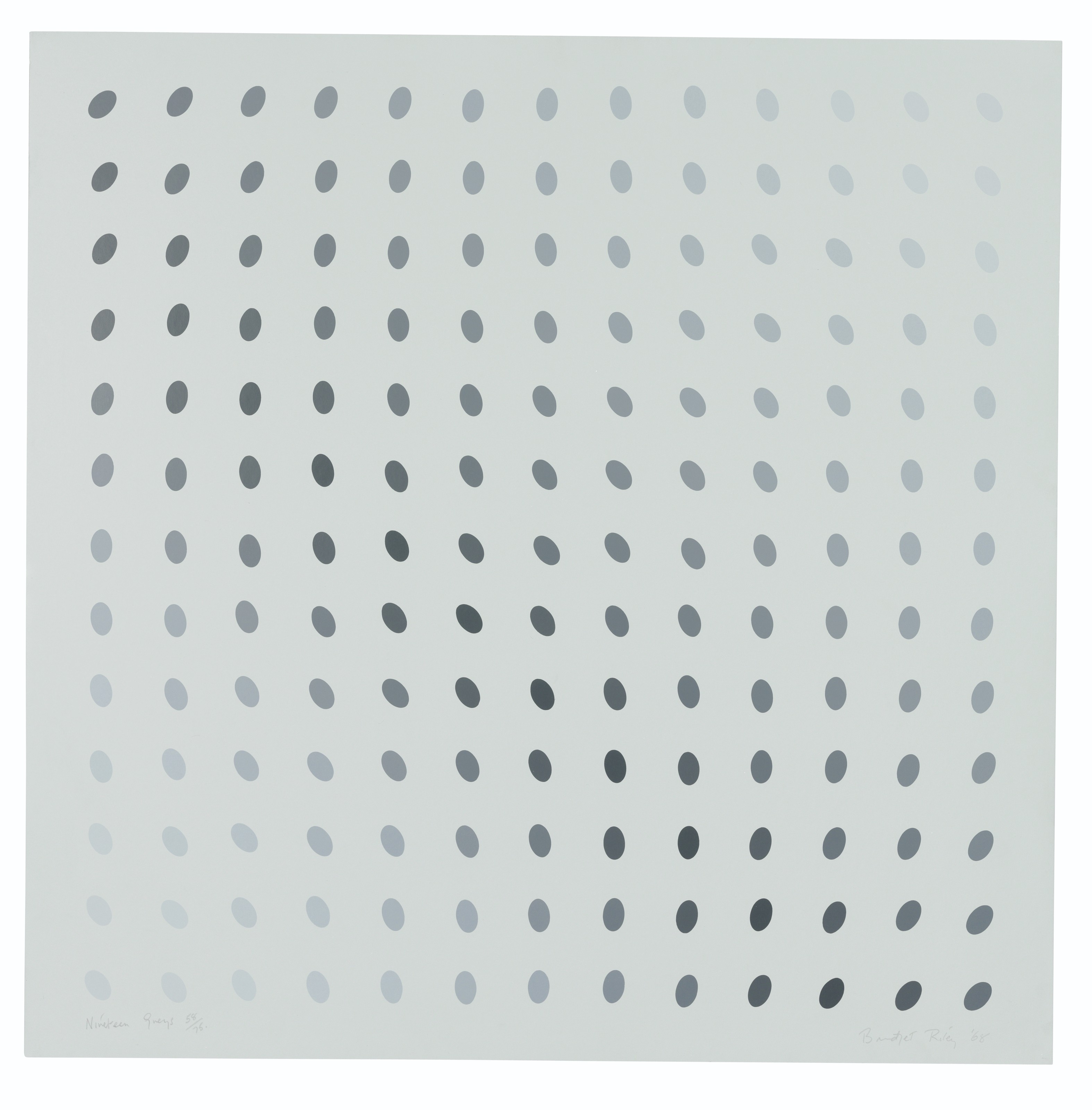 Bridget Riley — Девятнадцать Серых, изображение 2