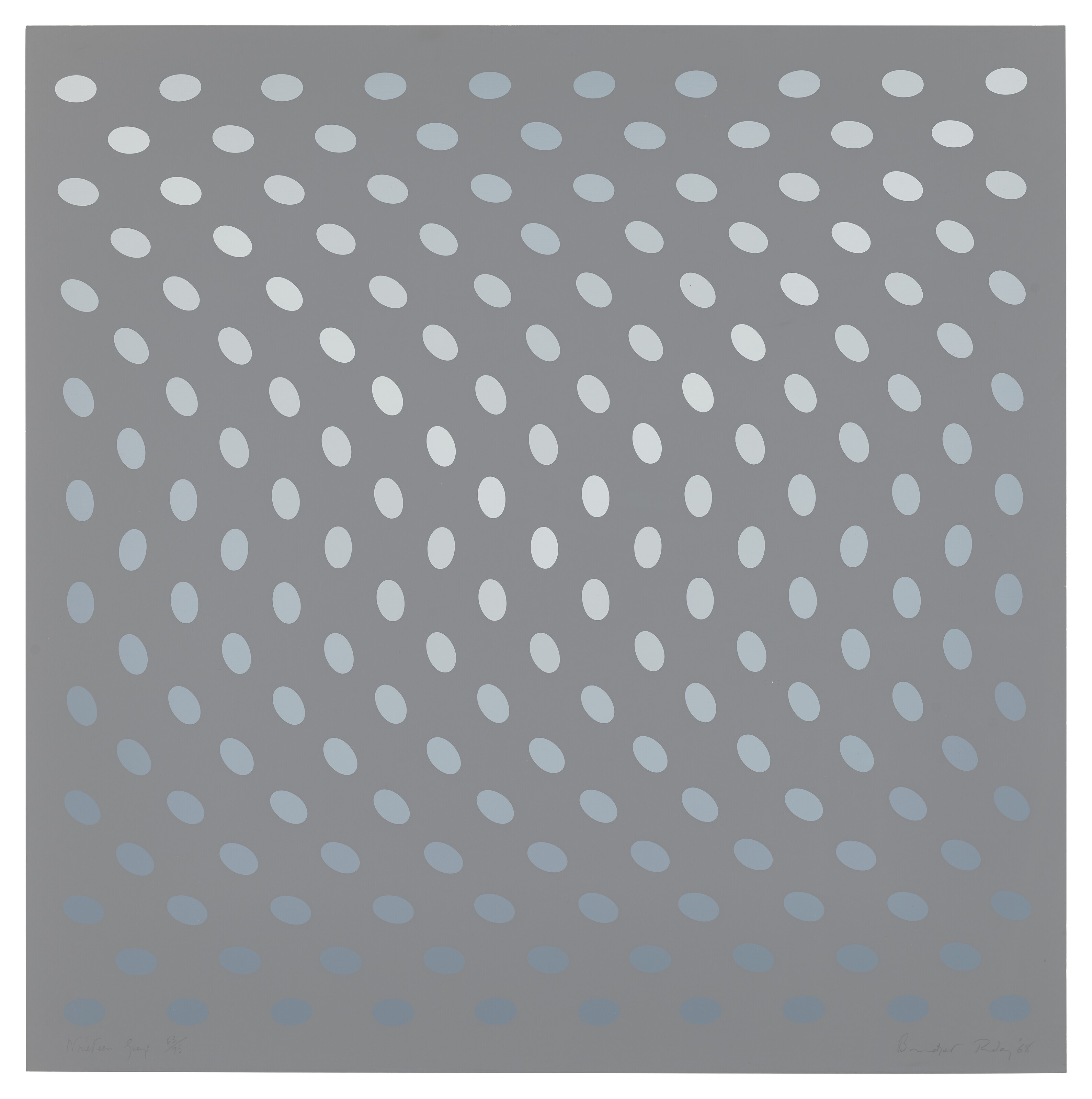 Bridget Riley — Девятнадцать Серых, изображение 2