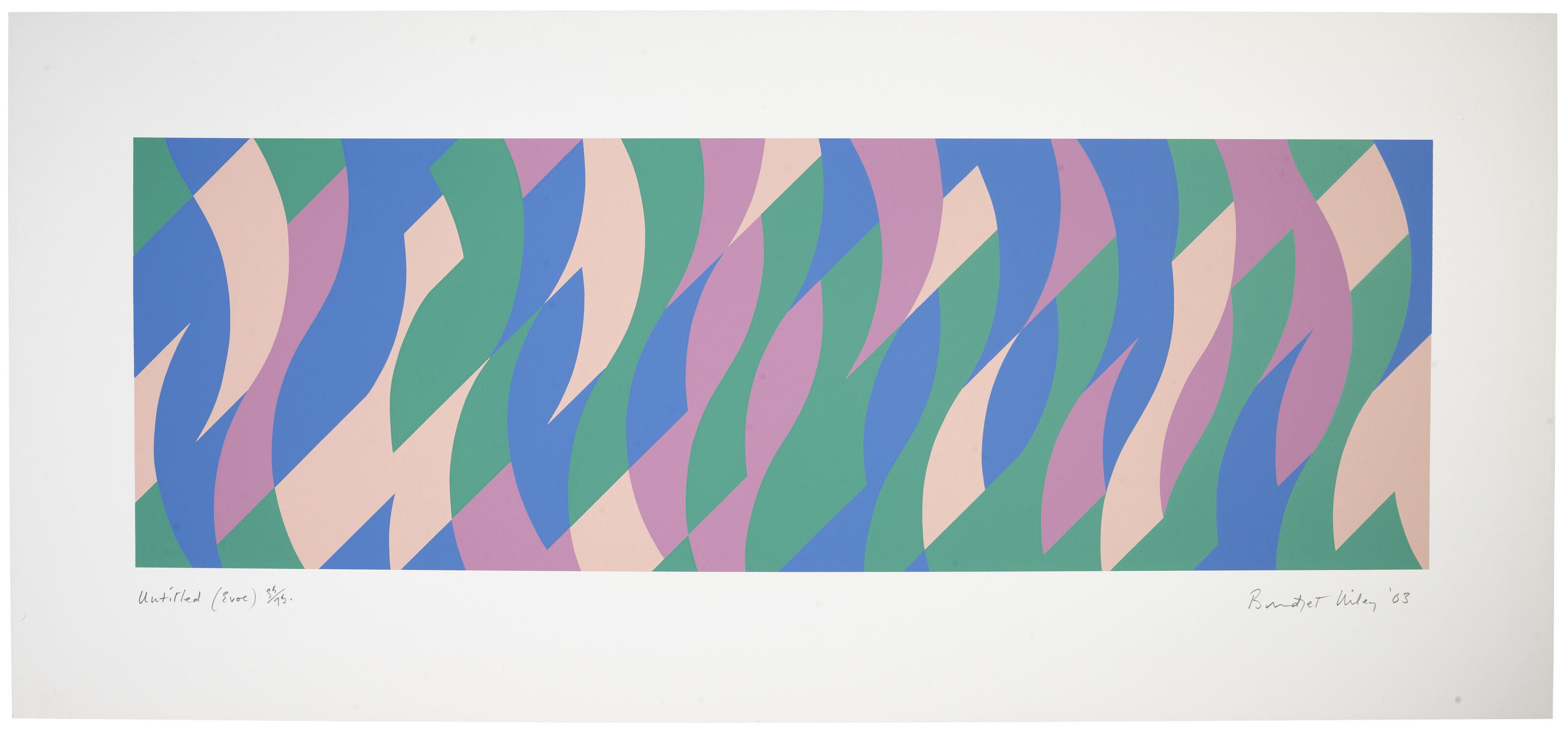 Bridget Riley — Без названия (Evoe), изображение 1