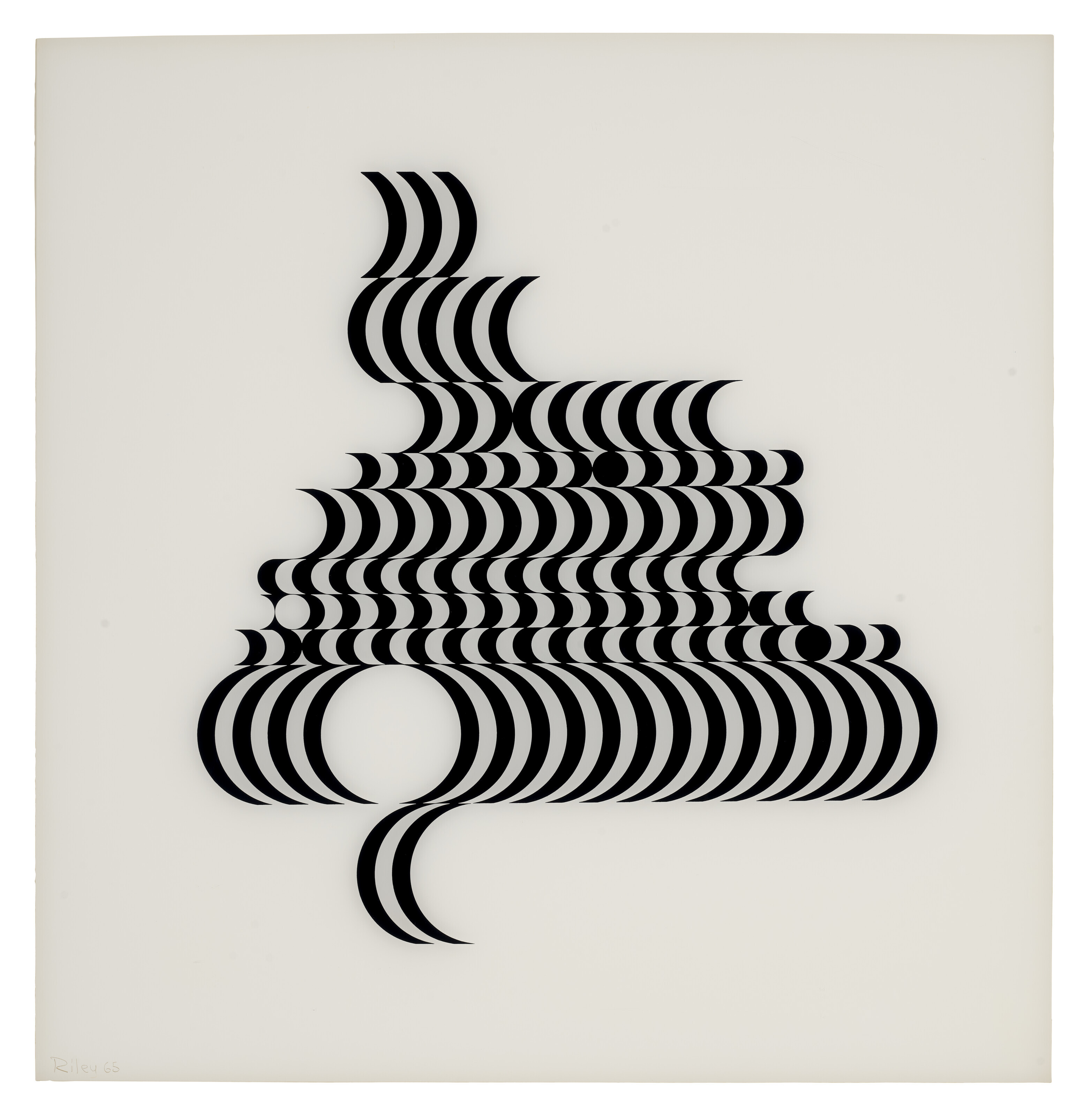 Bridget Riley — Без названия (Фрагмент 2), из: Fragments