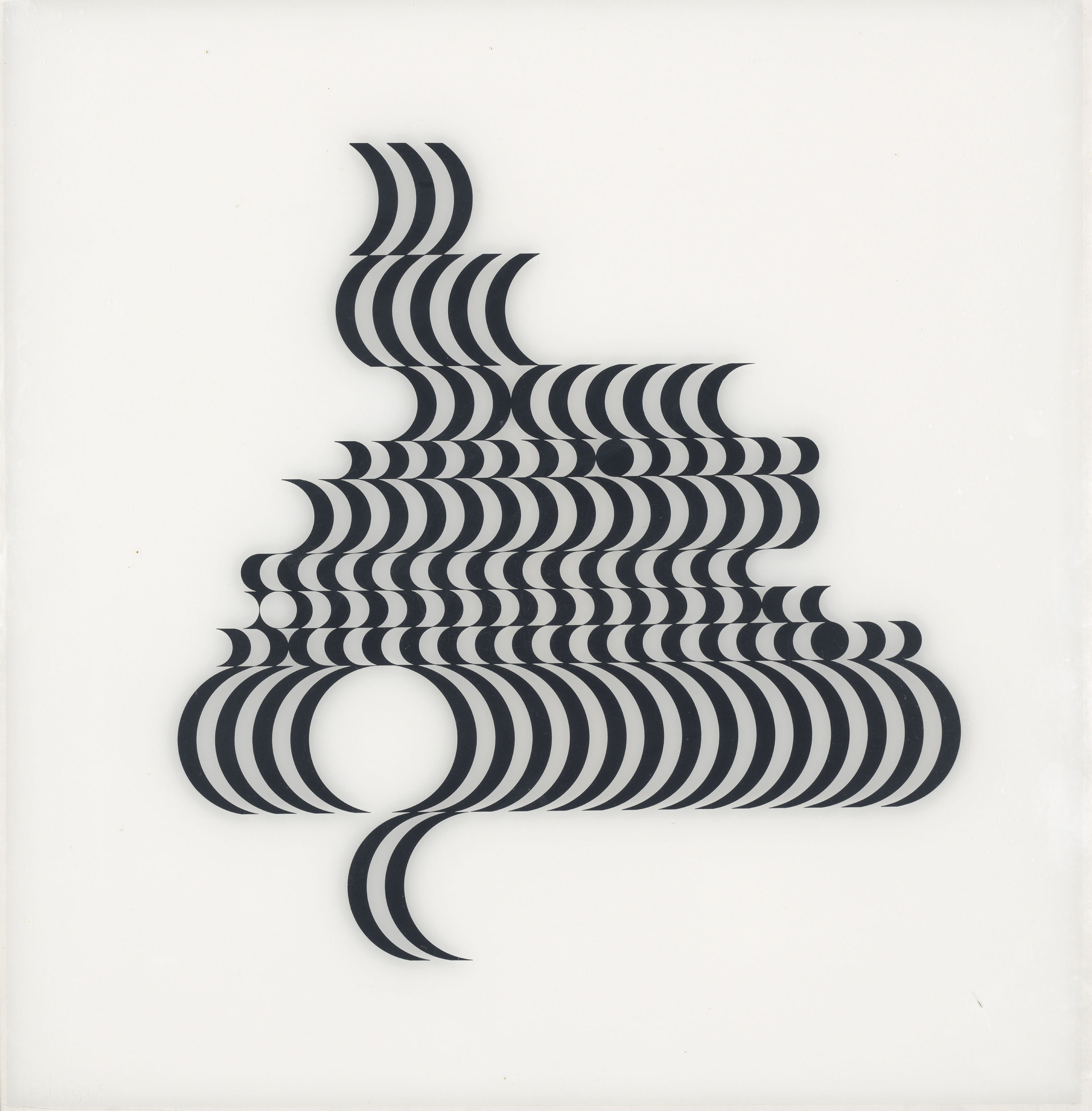 Bridget Riley — Без названия [Фрагмент 2]