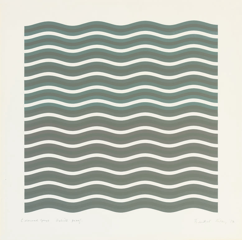 Bridget Riley — Цветные серые [2] (Шуберт 17)