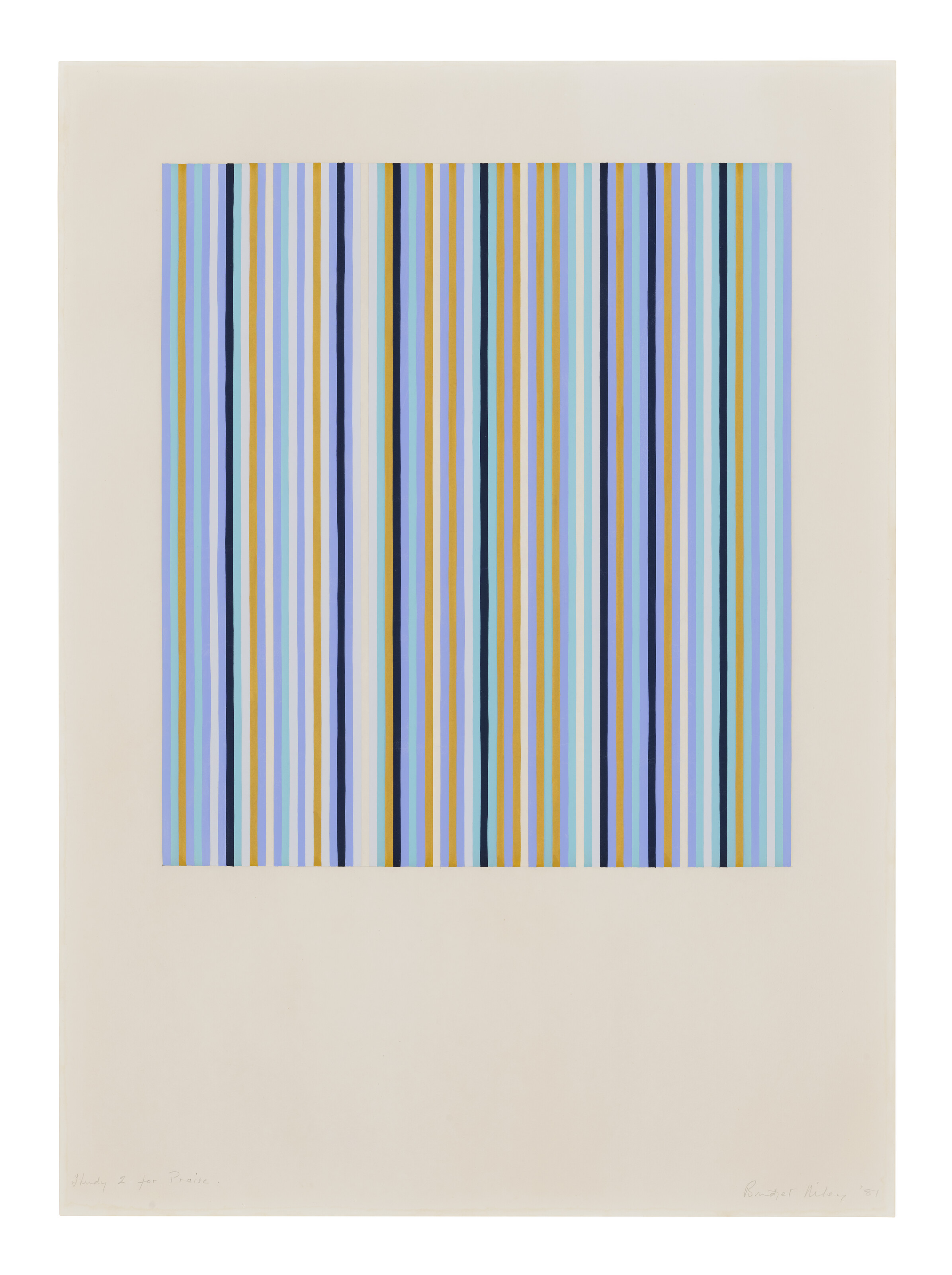 Bridget Riley — Упражнение 2 для похвалы