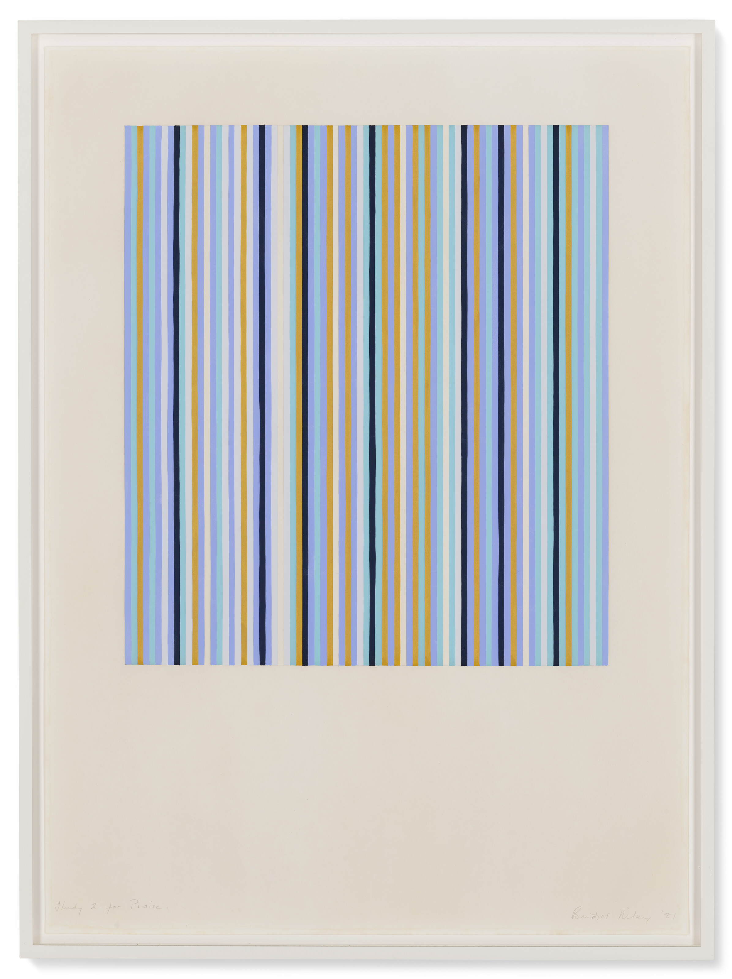 Bridget Riley — Упражнение 2 для похвалы, изображение 2