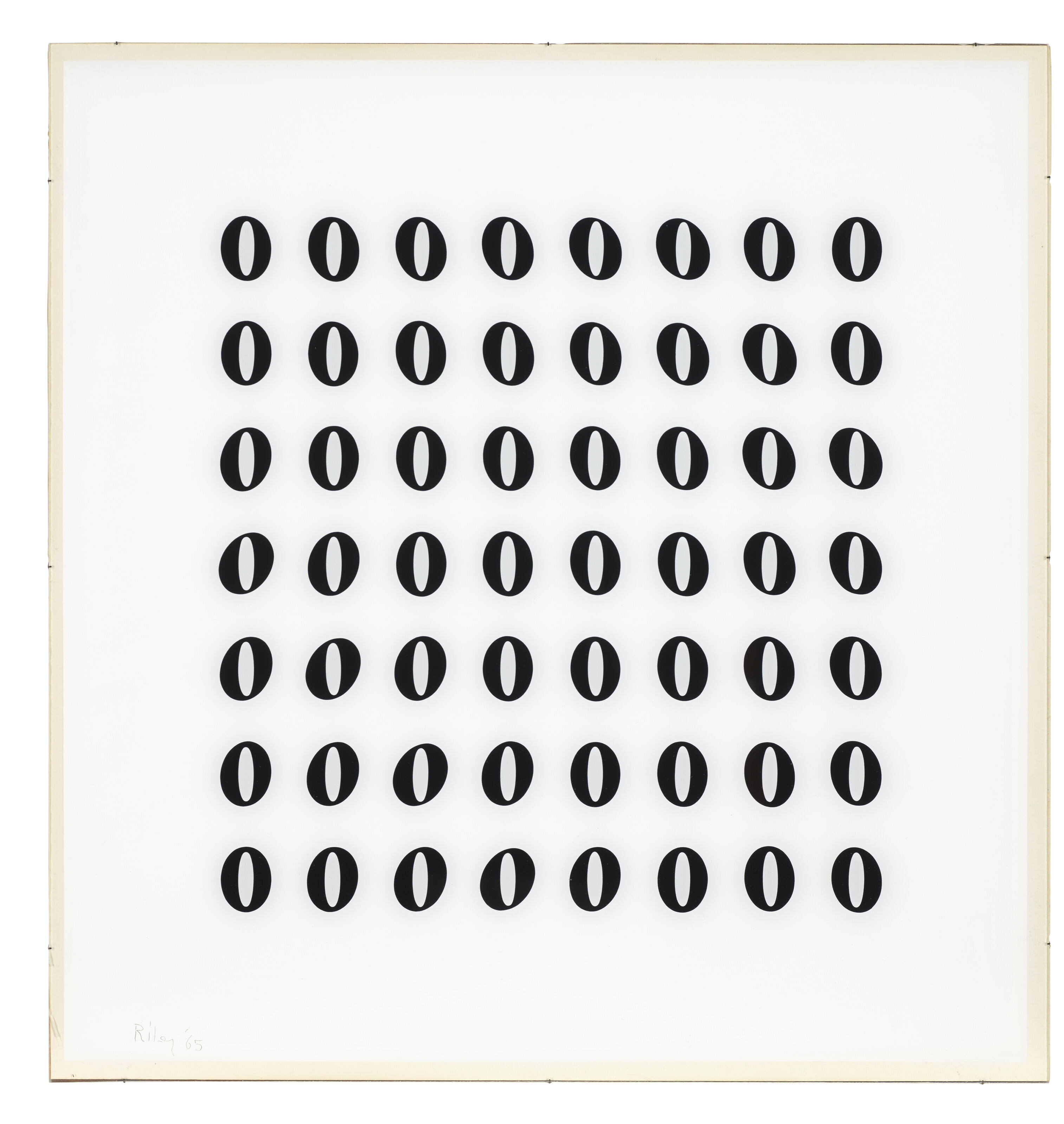 Bridget Riley — Без названия (Фрагмент 4), изображение 2