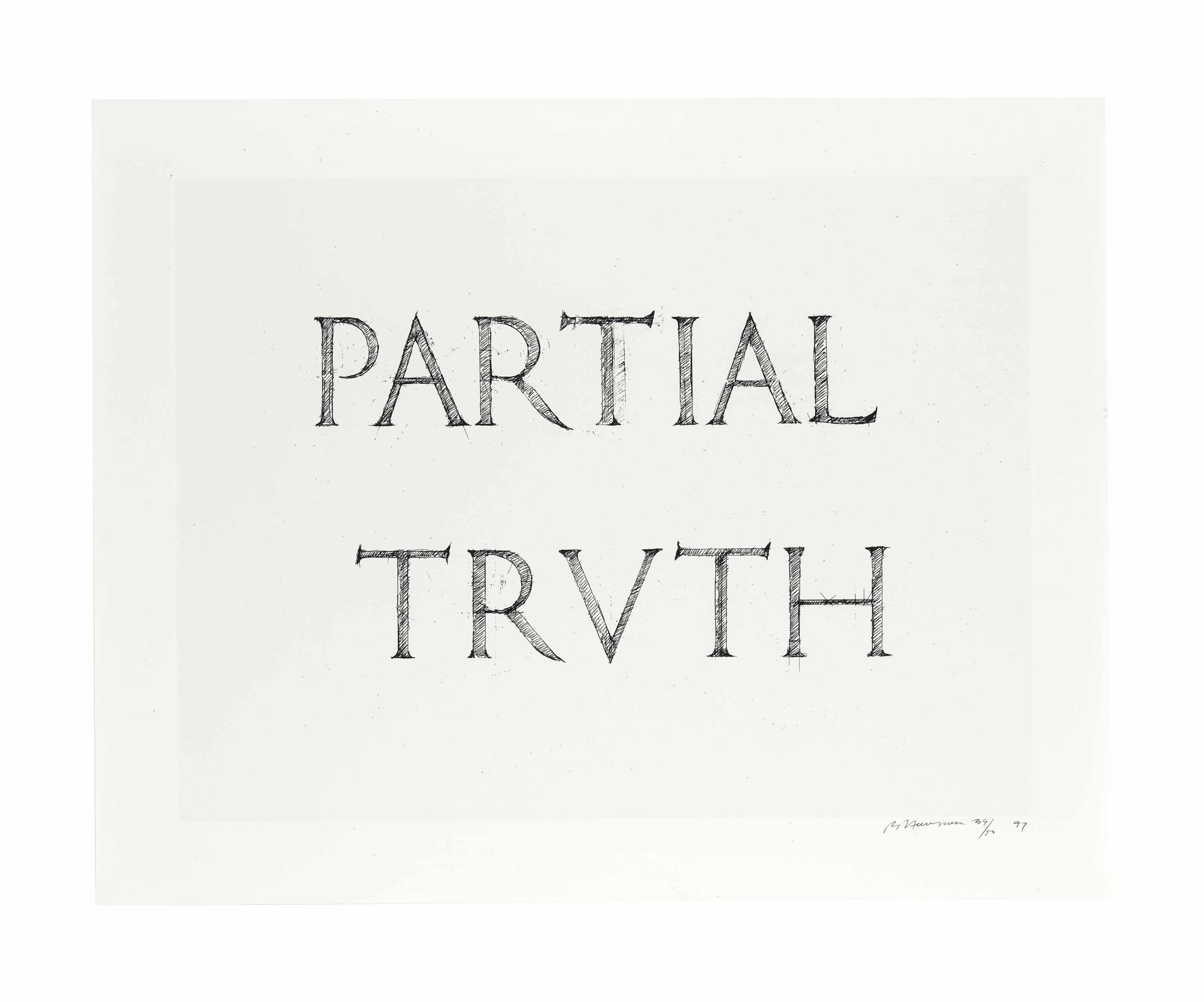 Bruce Nauman — Частичная истина